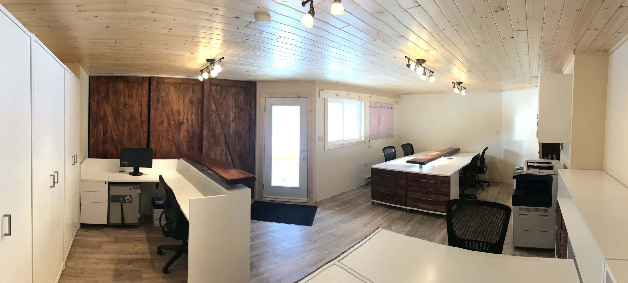 Job's Done! It's the New Camp Office! 