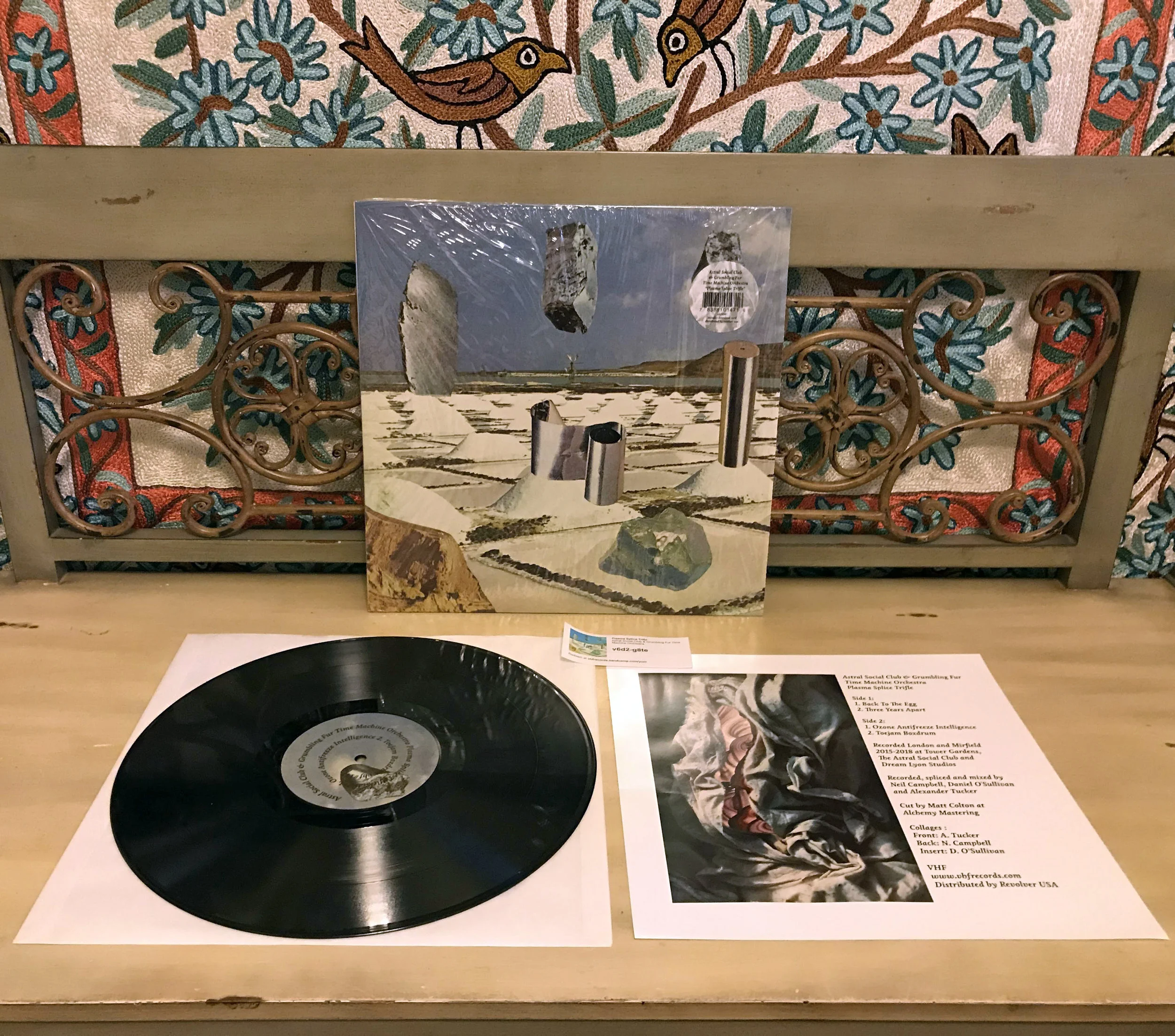 If you buy the Astral Social + Fur LP, you can turn it over and see what famous prog-rock LP the back cover reminds you of.
