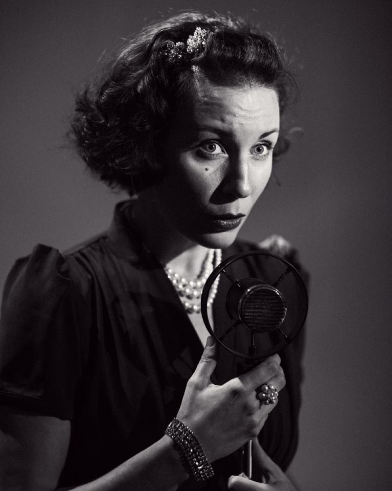 Actress Kristen Kos as in RADIO HITCHCOCK