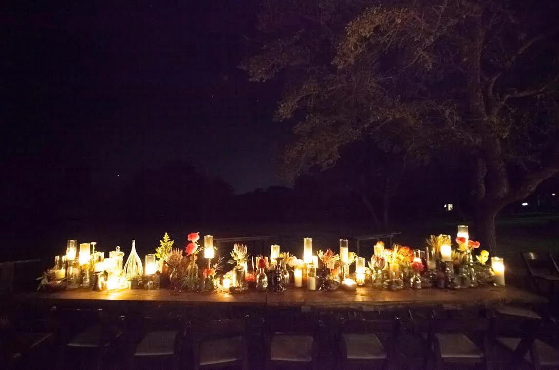 Outdoor Wedding Reception