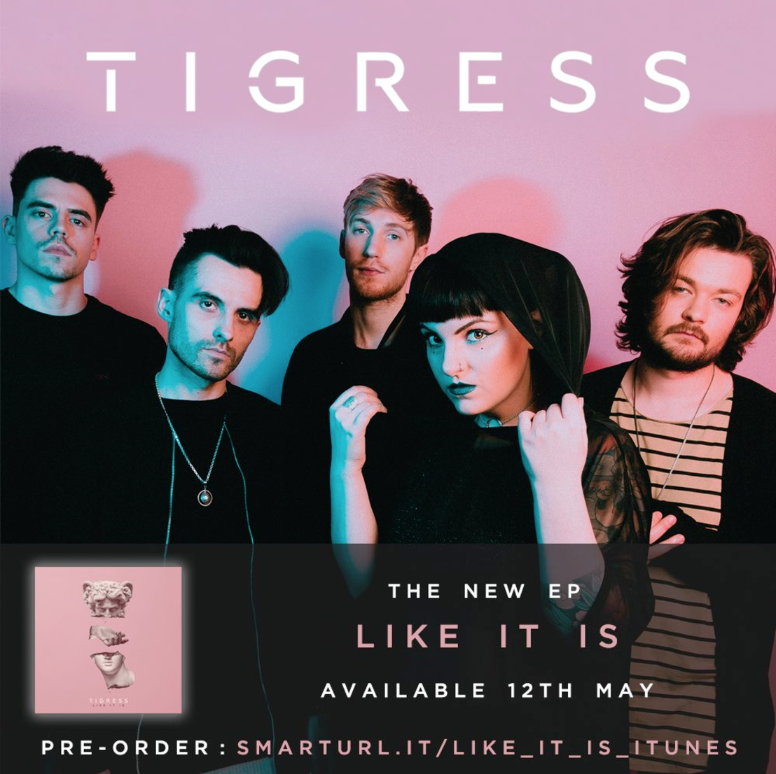 Tigress / 'Like It Is' EP campaign