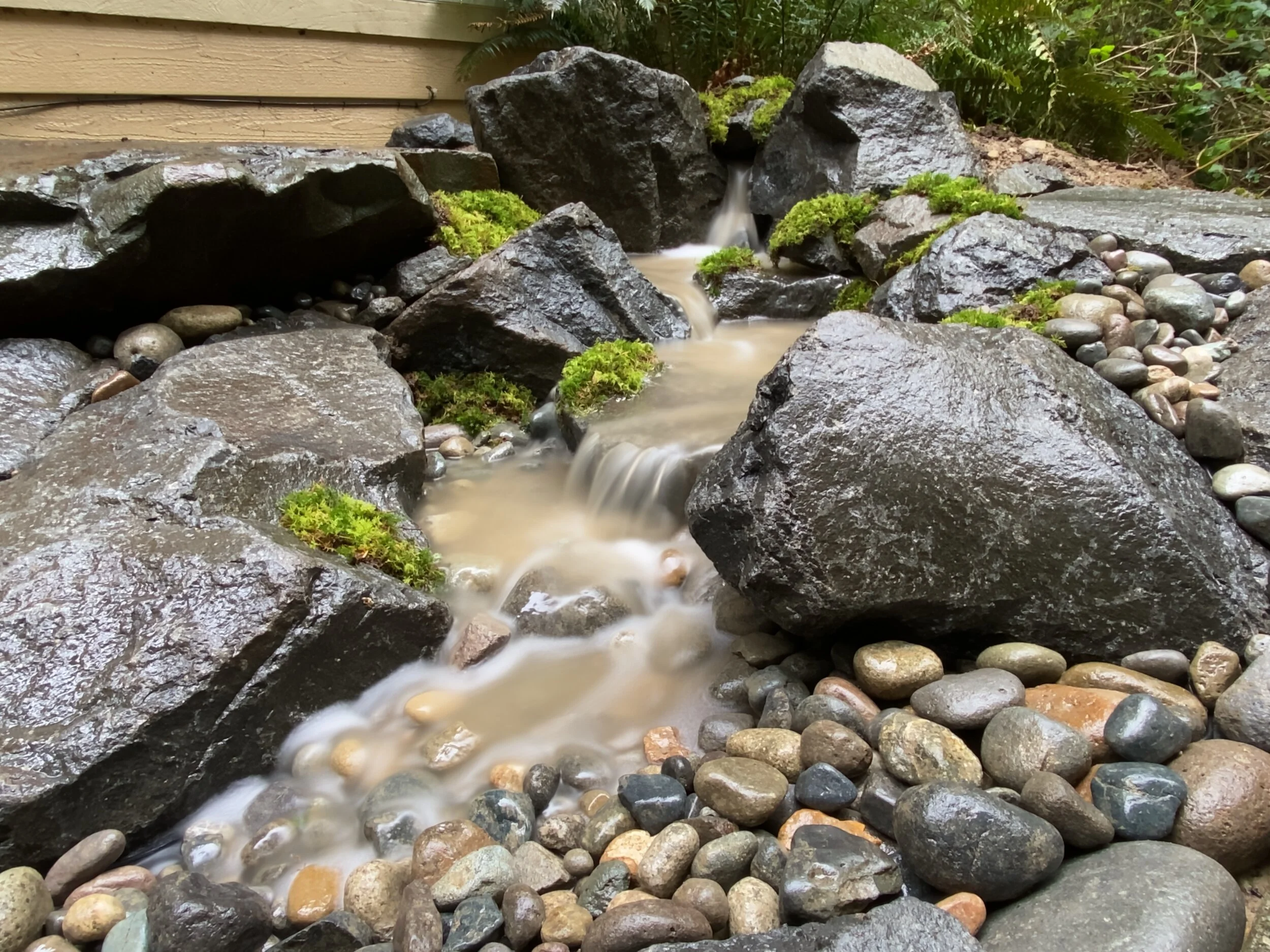 Pondless Waterfall Installation — Mark The Pond Guy