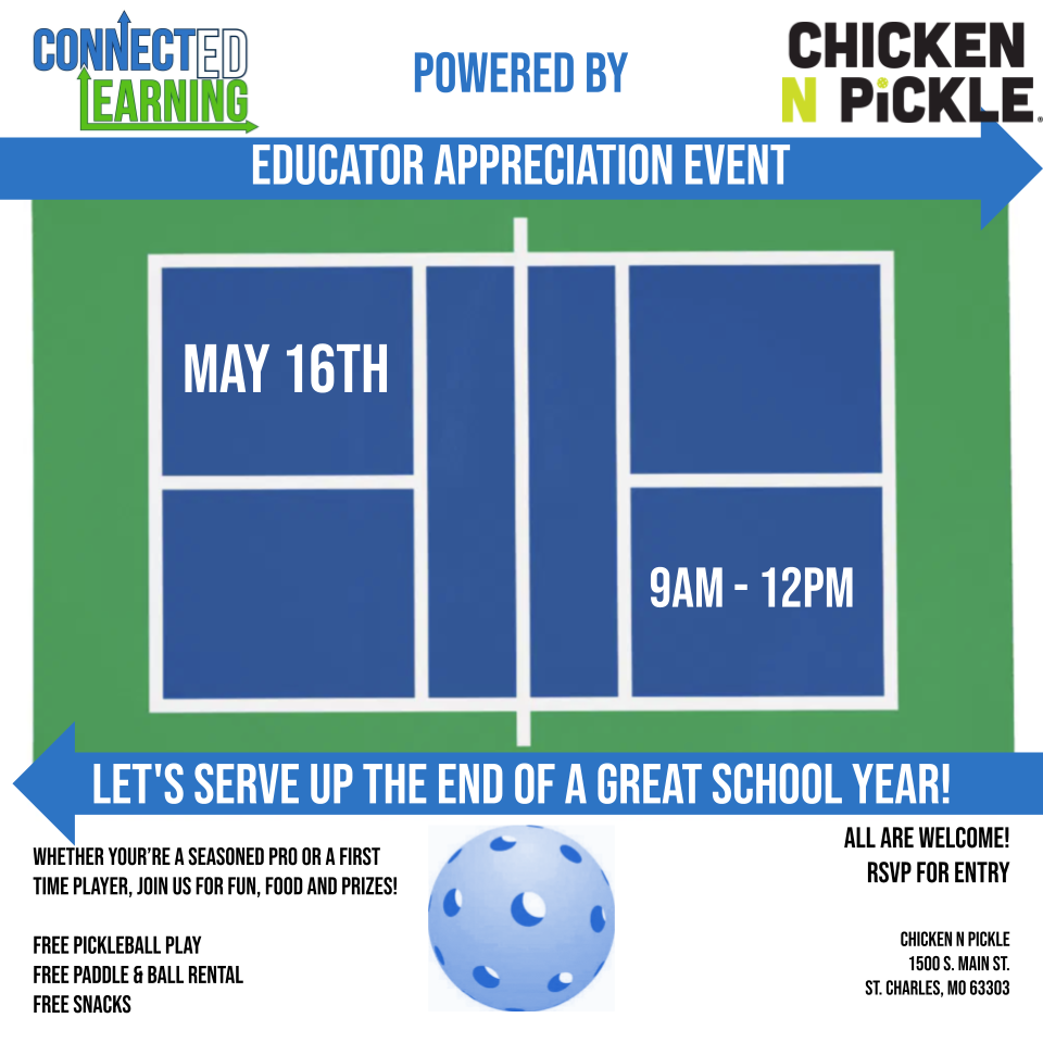 Educator Appreciation Social (Let's SERVE up the end to a great school year!) (Copy)