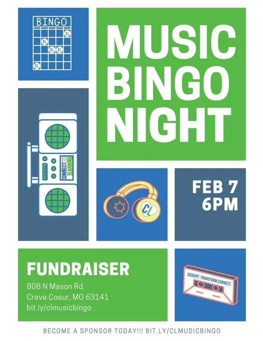 B-I-N-G-O! Come play some BINGO!! Tune into our newsletter for details!