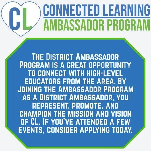 Today is a great day to sign up to be a Connected Learning Ambassador! Check out our latest newsletter!