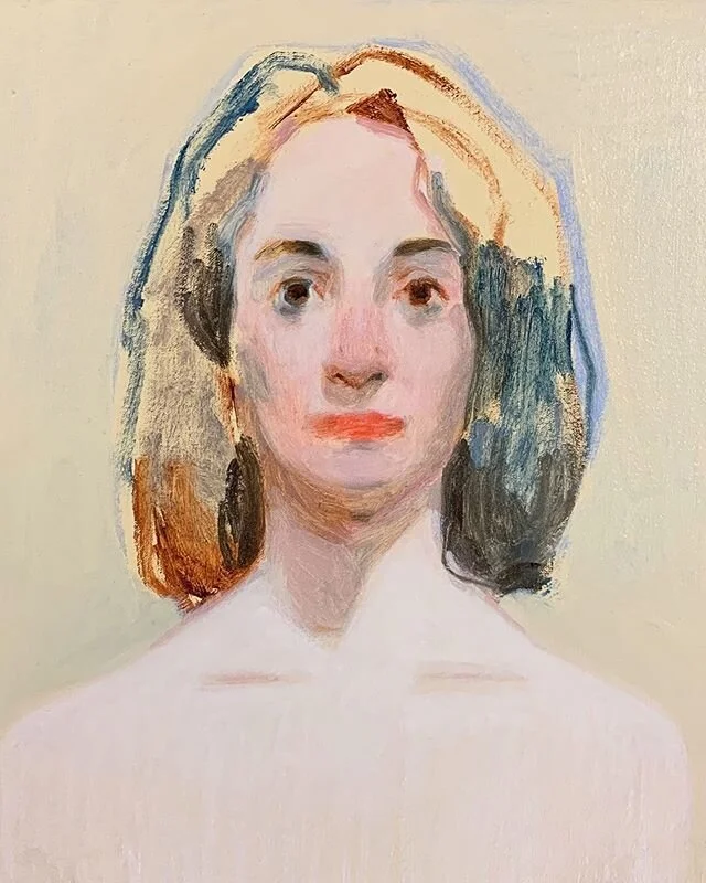 Portrait study
Oil paint on canvas. 27 x 34 cm