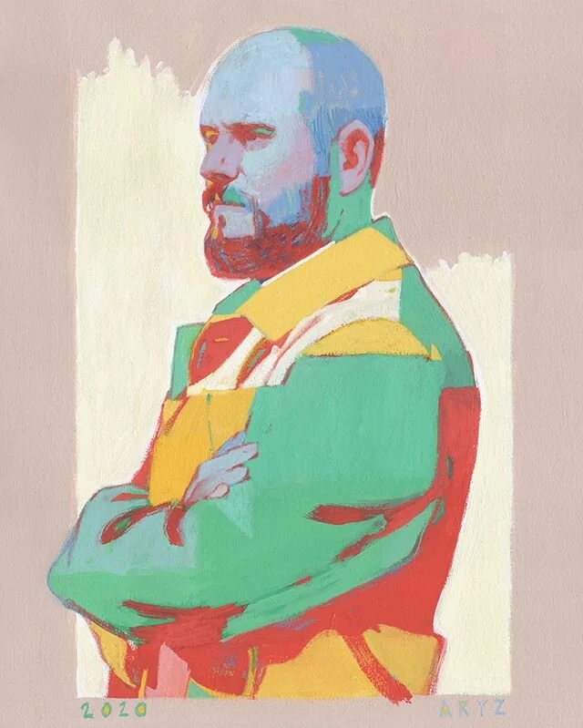 Ni&ntilde;o de Elche&rsquo;s portrait
Color pencils &amp; gouache on paper, 2020. @ninodeelche ✨

#ni&ntilde;odeelche #portrait #drawing