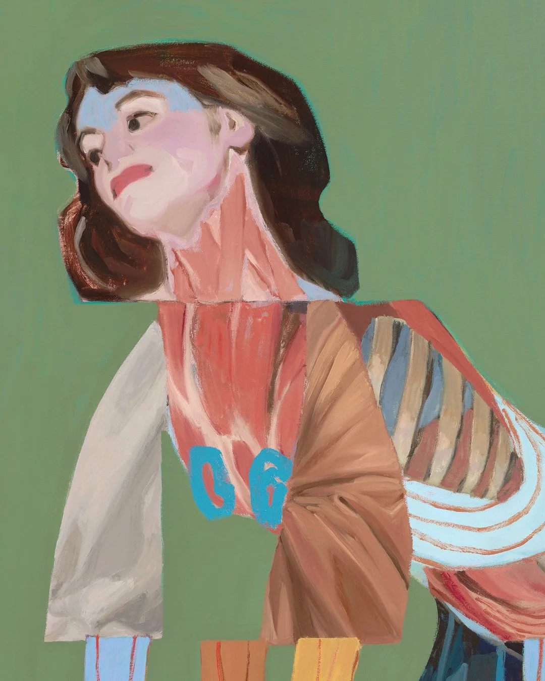 Last week to acquire the book&hellip;! ✨

La Artista III
230 x 150 cm
Oil on canvas
2024