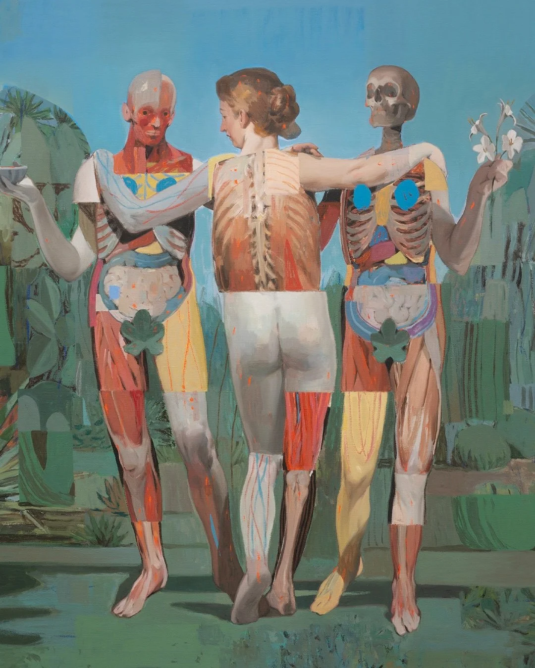 &lsquo;&rsquo;Las gracias&rsquo;&rsquo; (2023-2024)
220 x 200 cm, oil on canvas

Currently on display at @galeriasenda 

Pictures by Roberto Ruiz