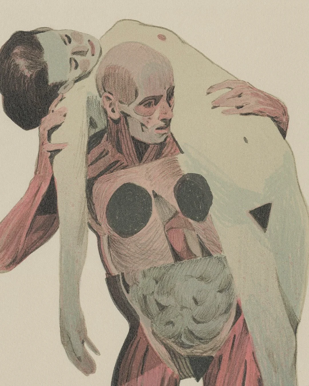 A few days ago I shared these lithographies in the newsletter. They&rsquo;re called Bellesa/Vellesa which in catalan mean beauty / elderhood.

They were originally part of a project that took place at the National Pantheon in Lisbon, but at the last 