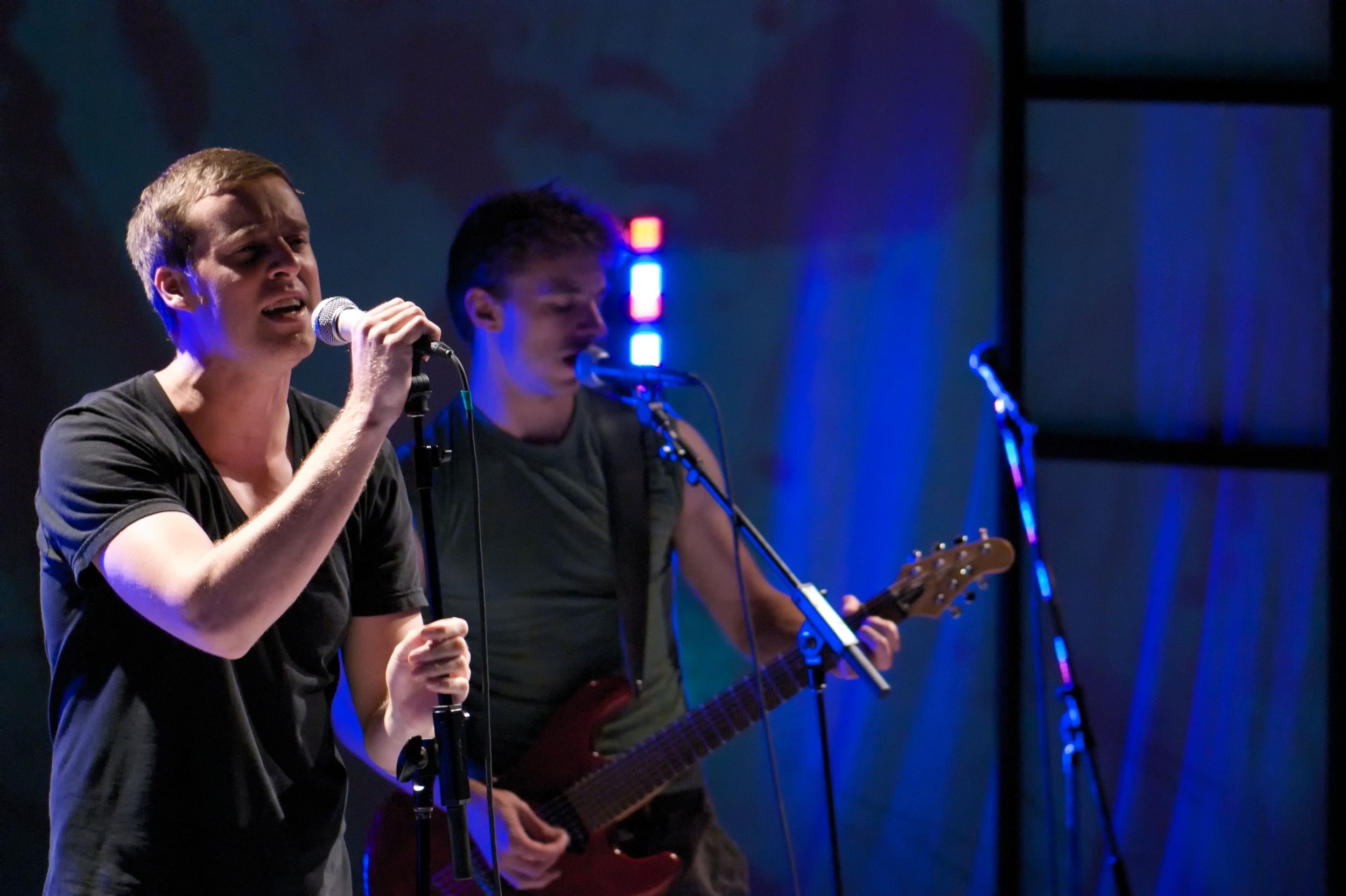 Chris Lind and Scott Thomas. Photo by Beth Waxelman