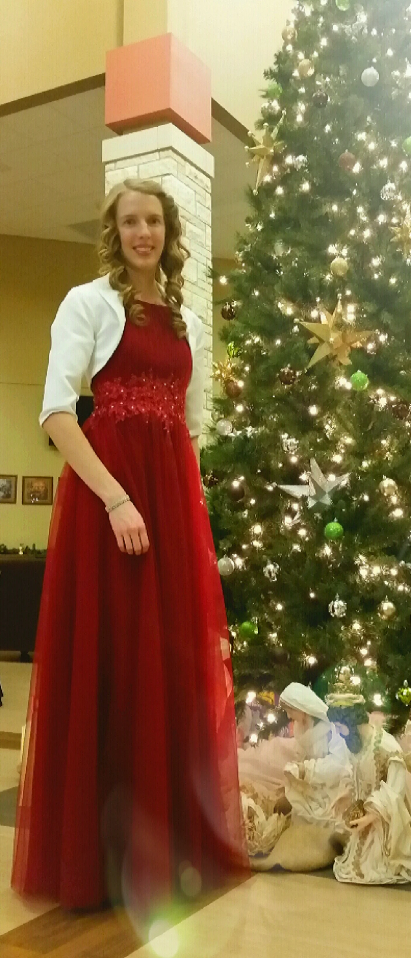"Oh holy night, the stars are brightly shining, it is the night of our dear Savior's birth."