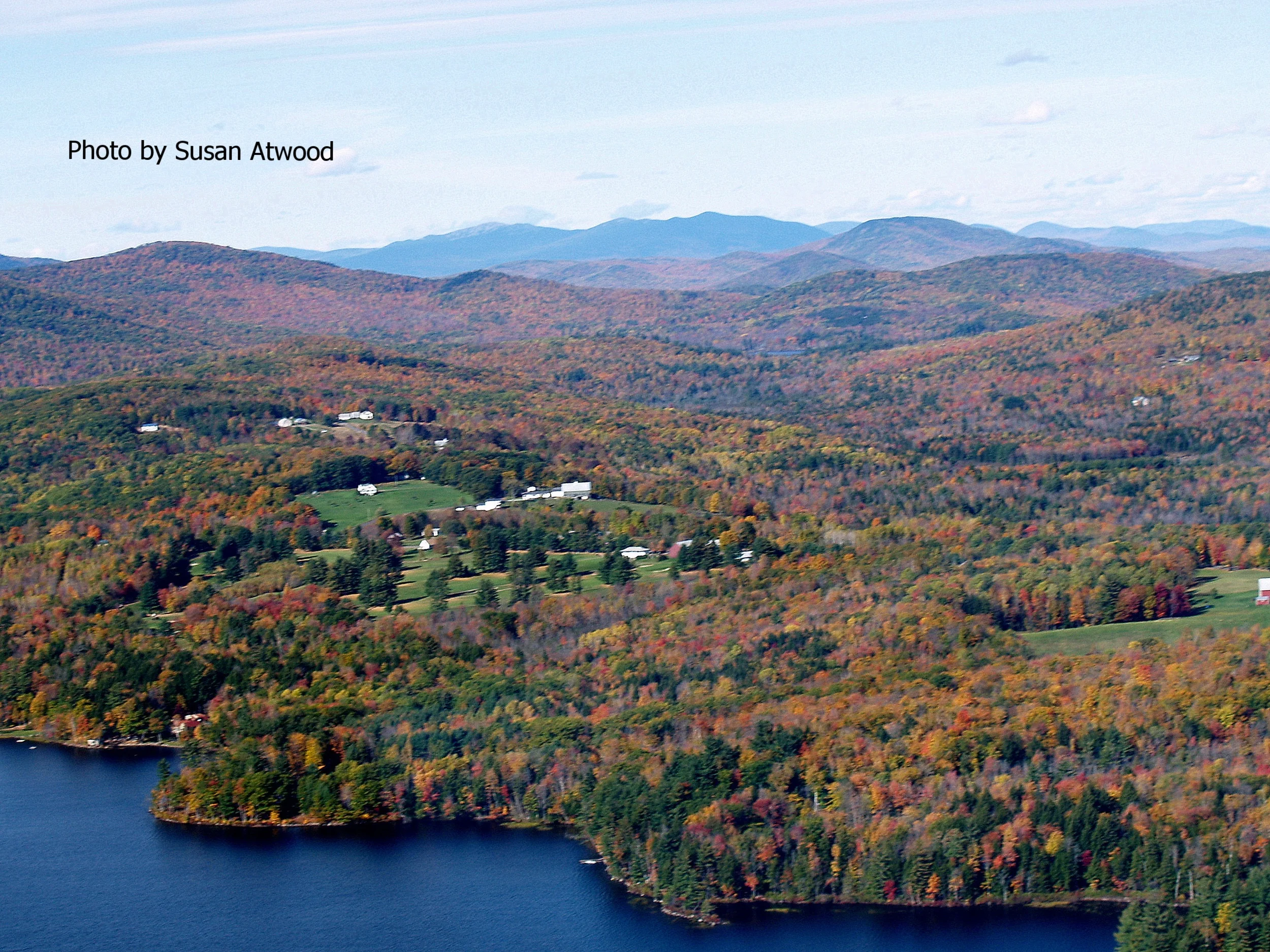 Aerial photo Wilson Lake