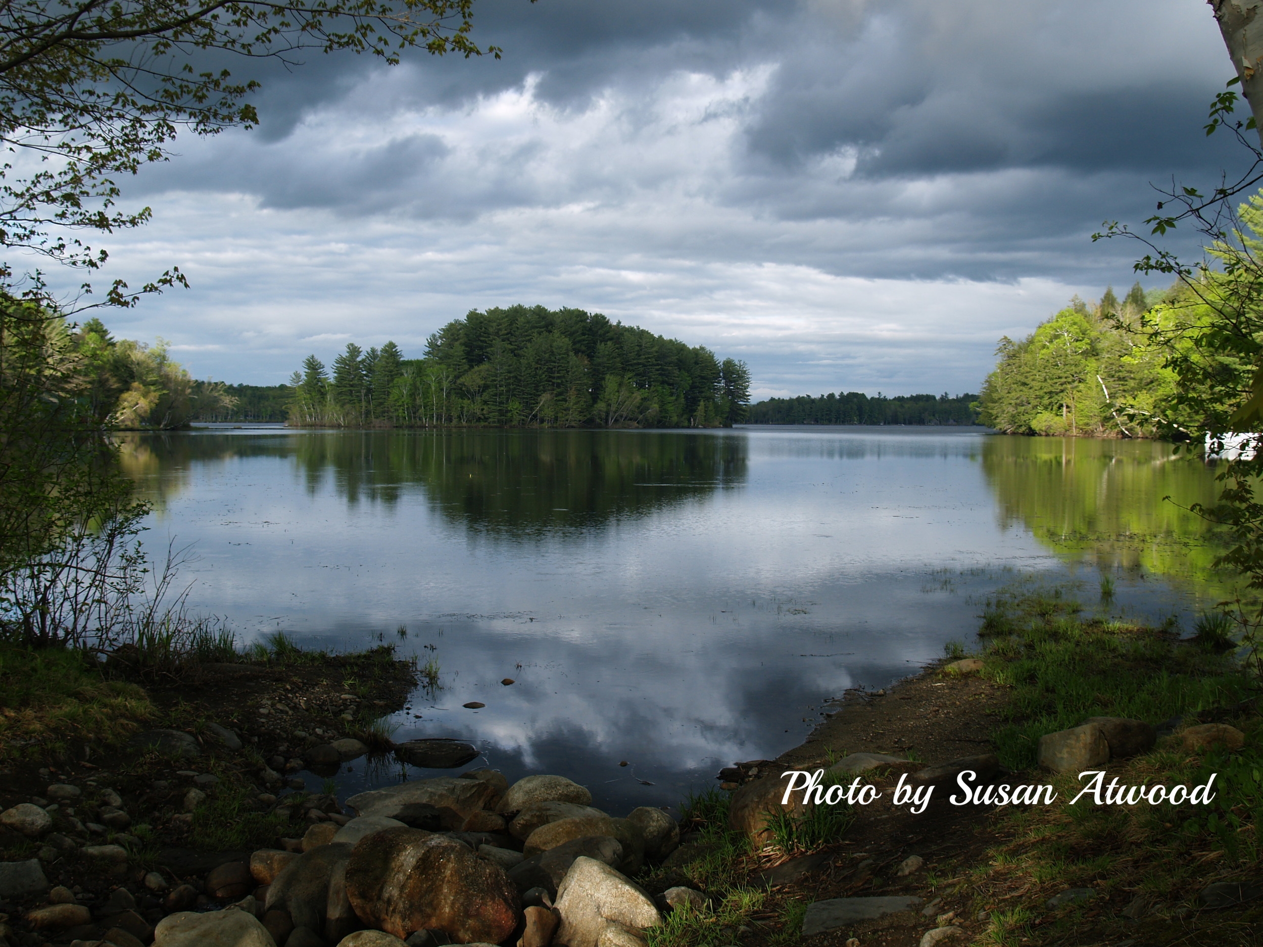 View of Wilson Lake from Pond Road access.