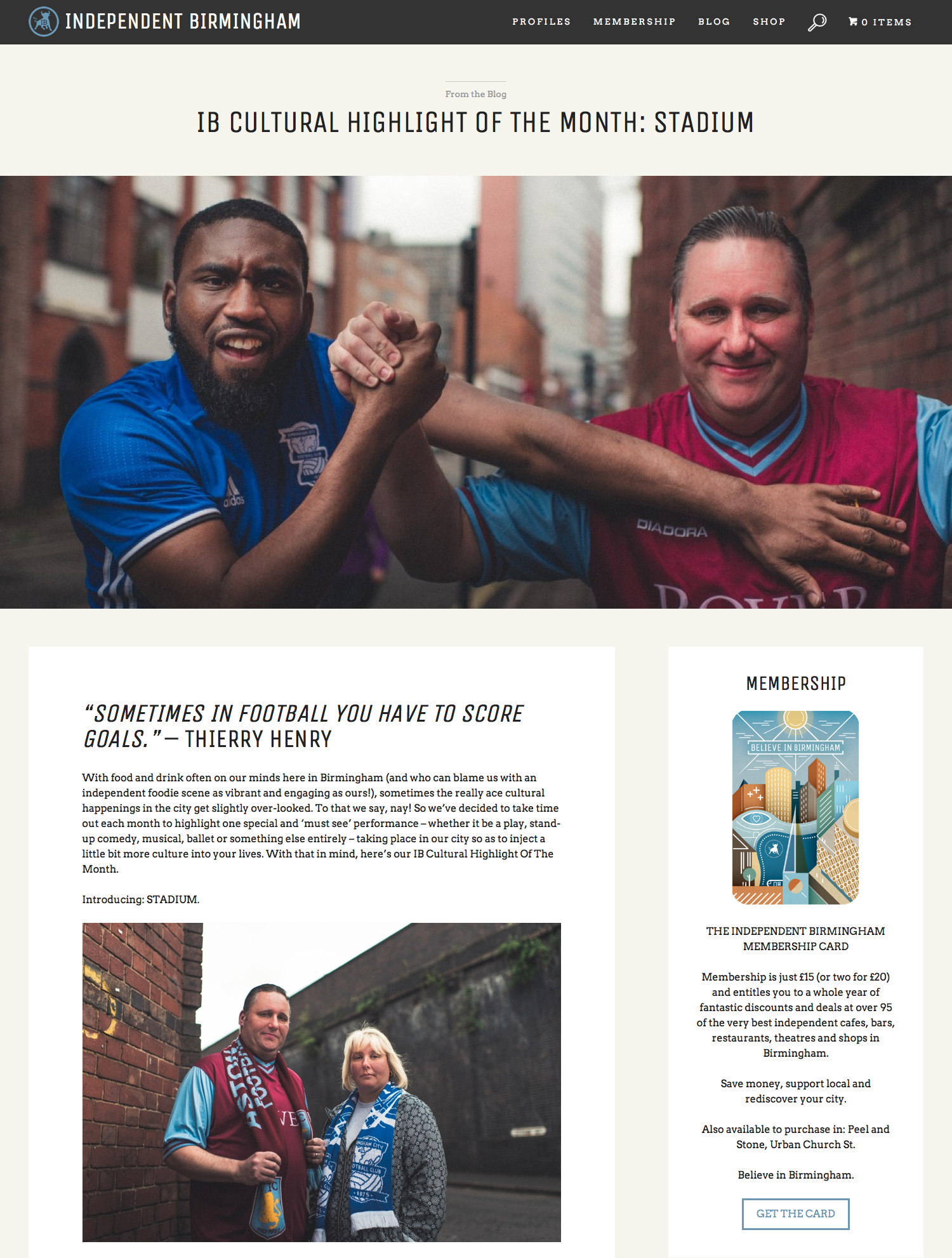 Independent Birmingham Website