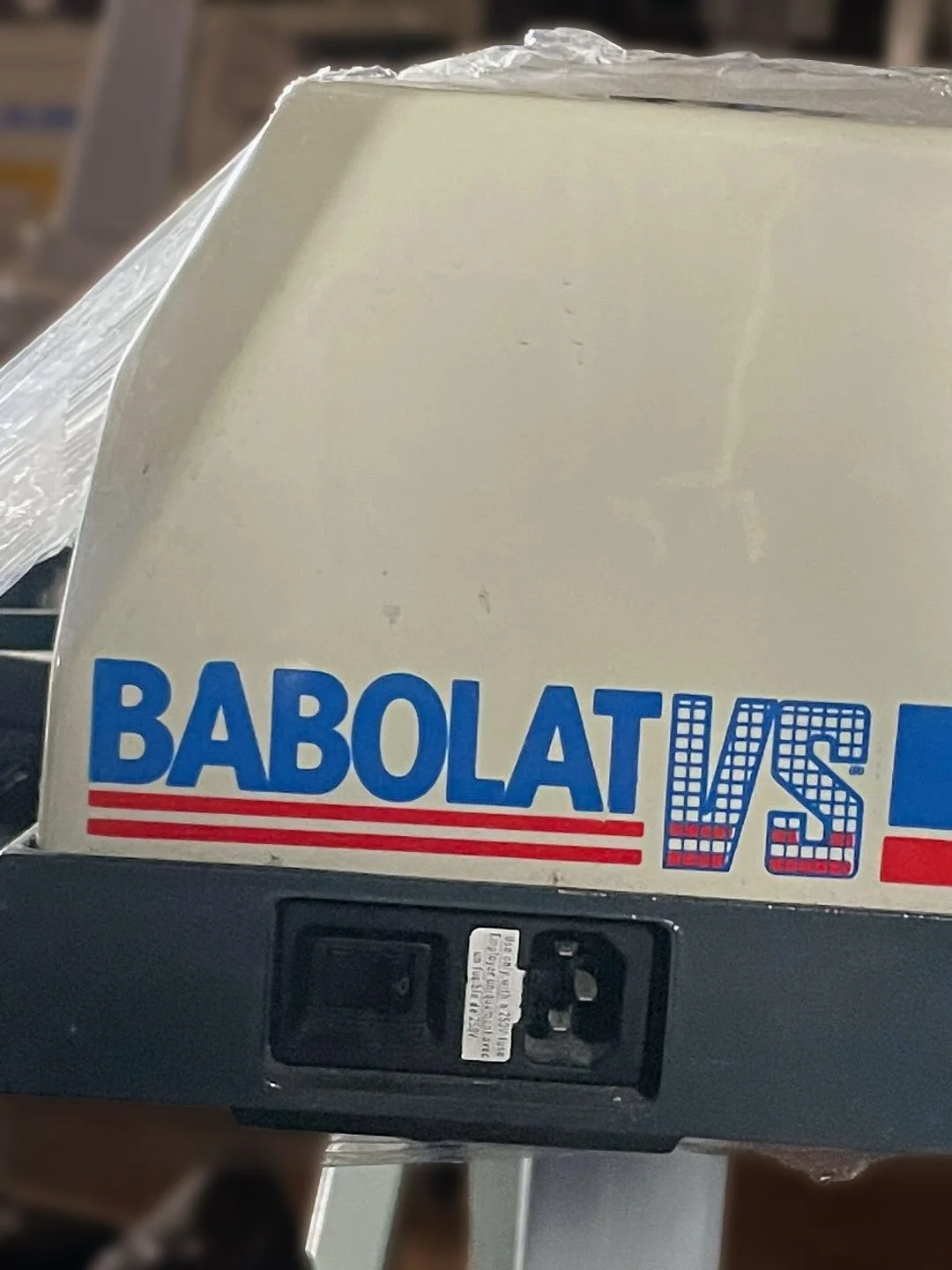 Vintage #Star2 @babolat stringer still going strong. 
#teamweltpocket 
#racquetstringer 
#tennislife