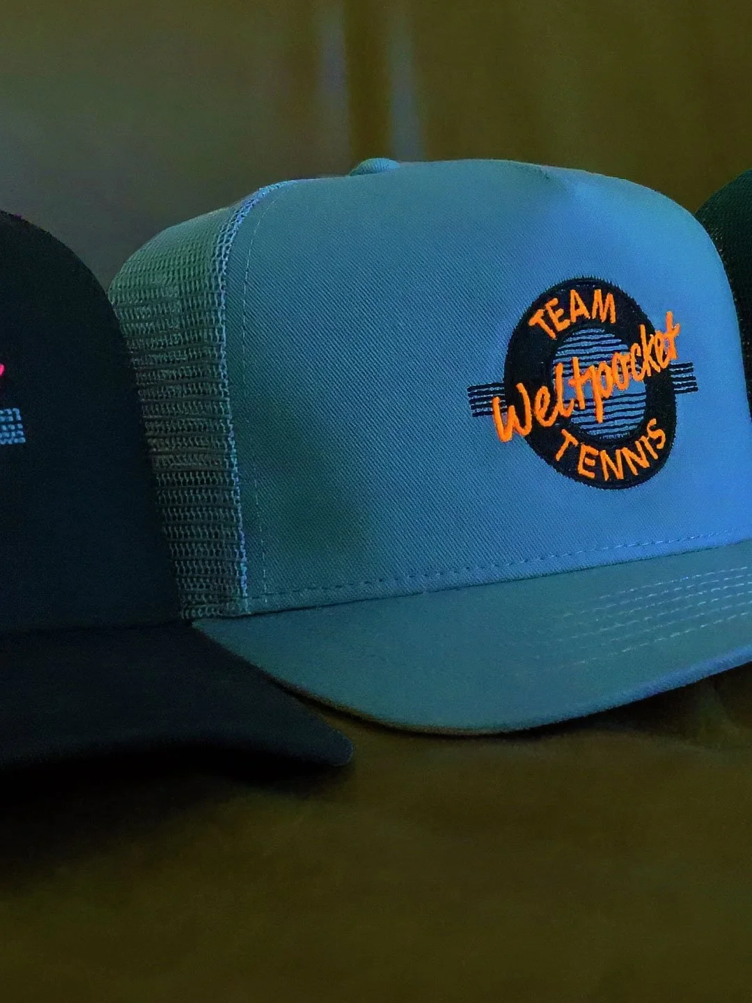 Adding structured caps to the portfolio. With an 80&rsquo;s trucker vibe. 
Who&rsquo;s #teamweltpocket?