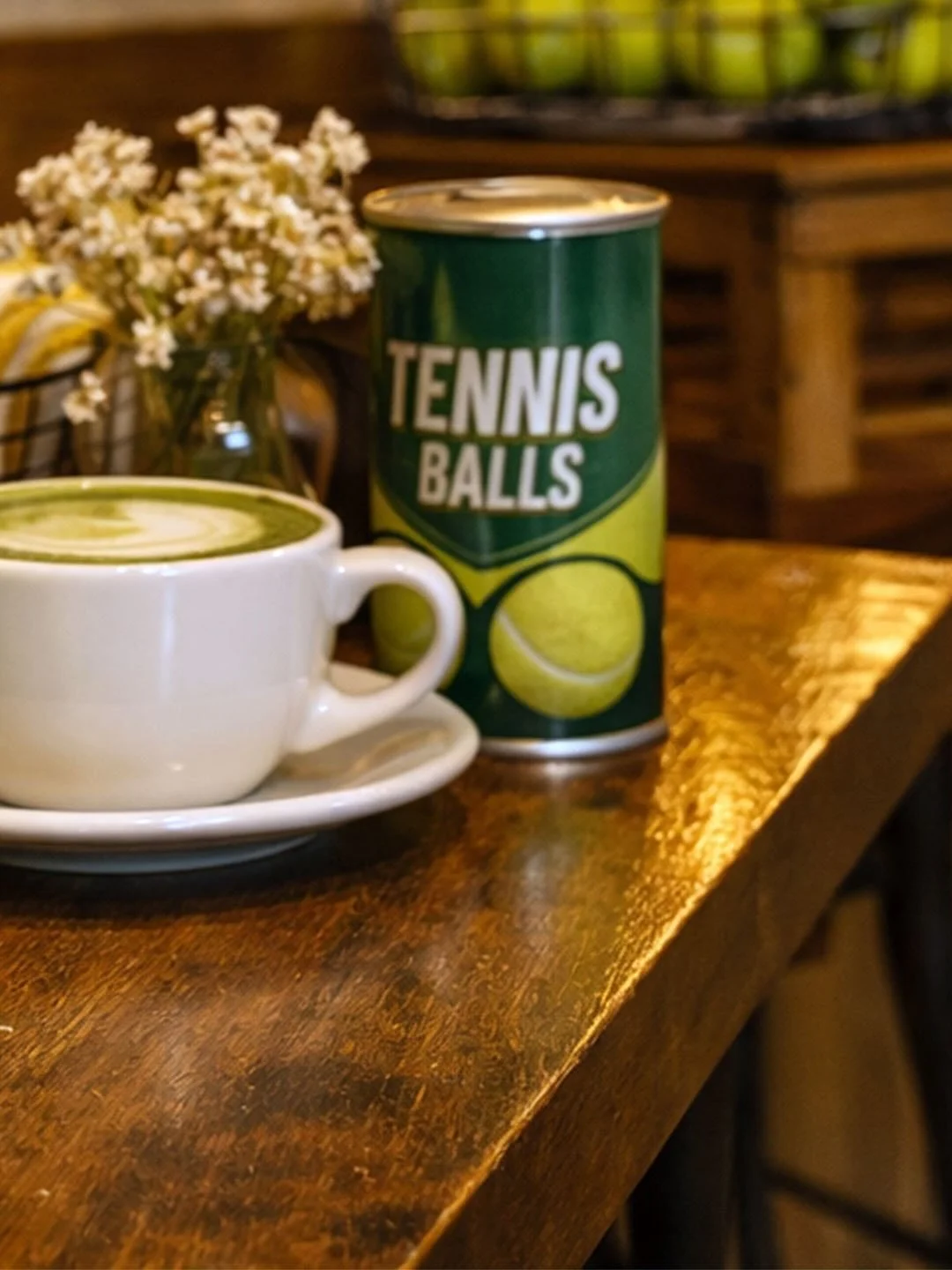 Aren&rsquo;t we all #coffeeplayers?
..
.
.
.
#matchalatte 
#tennisplayer 
#weltpocket
#rolandgarros