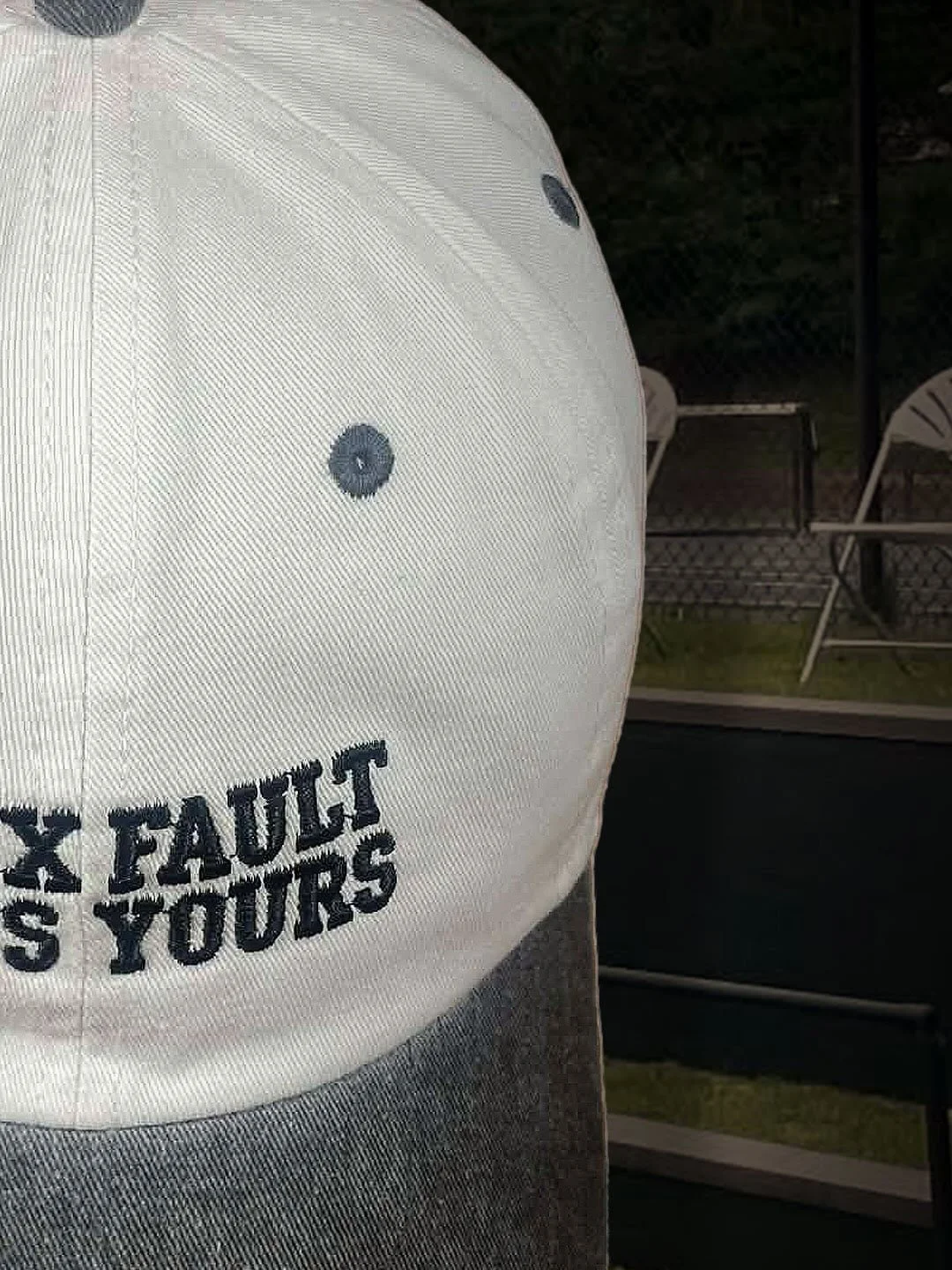 The #unforcederror that we&rsquo;re only guilty off. If you do, hit the 2x fault in style! 
@orangelawntc @bagelednyc 
.
.
.
.
.
#doublefault 
#tennislove 
#hatoftheday
