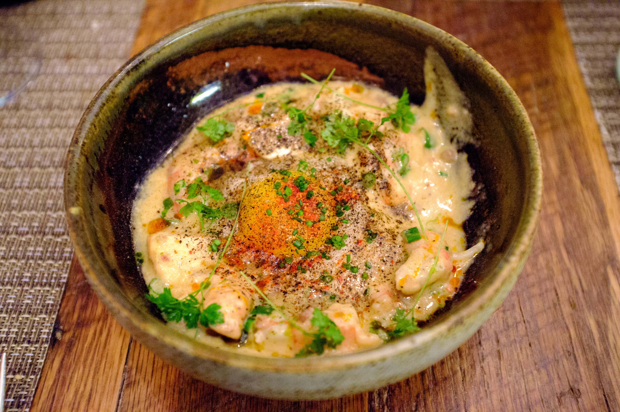 Shrimp & grits at Husk Nashville