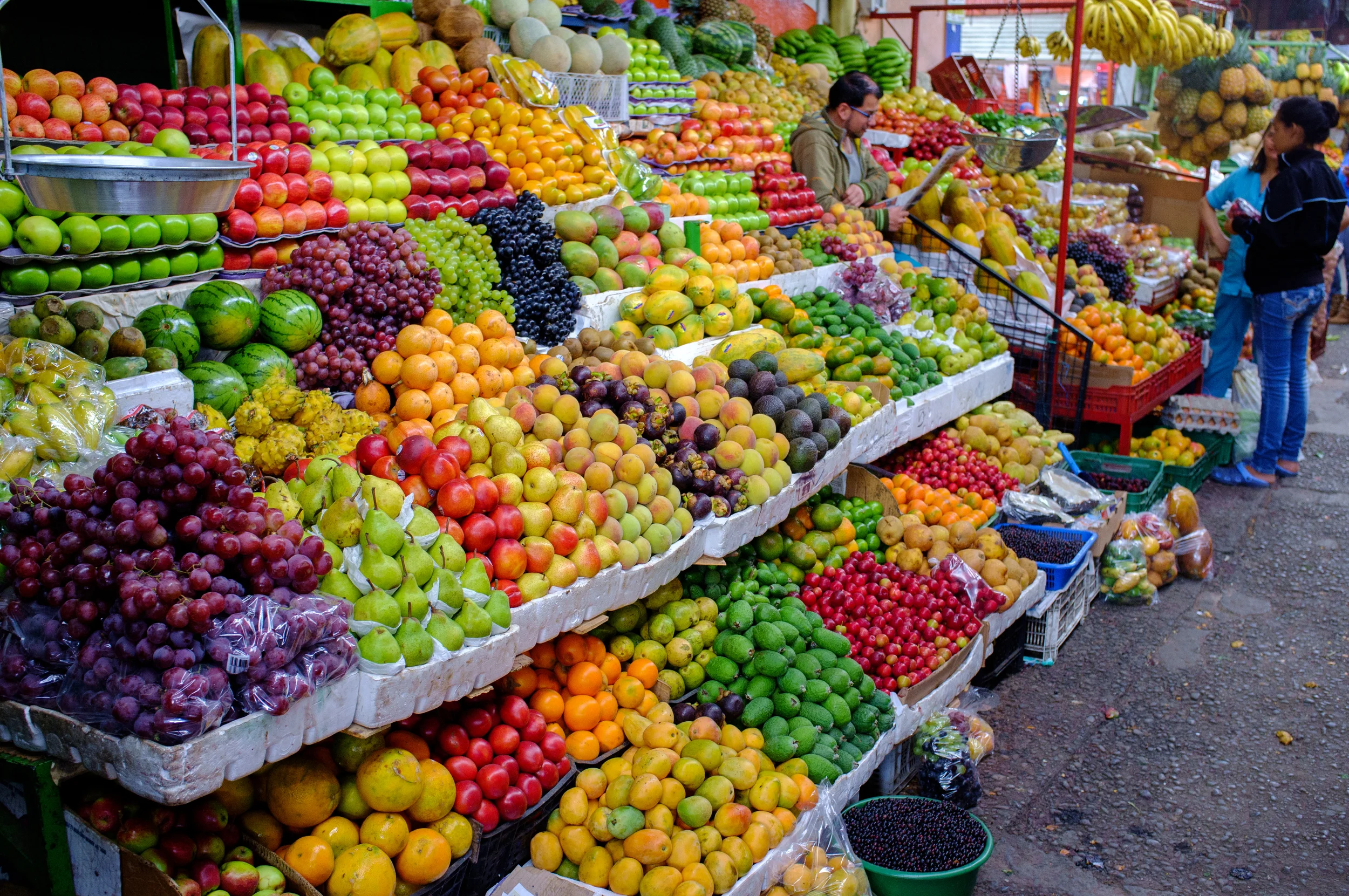 Fruits at Mercado de Paloquemao