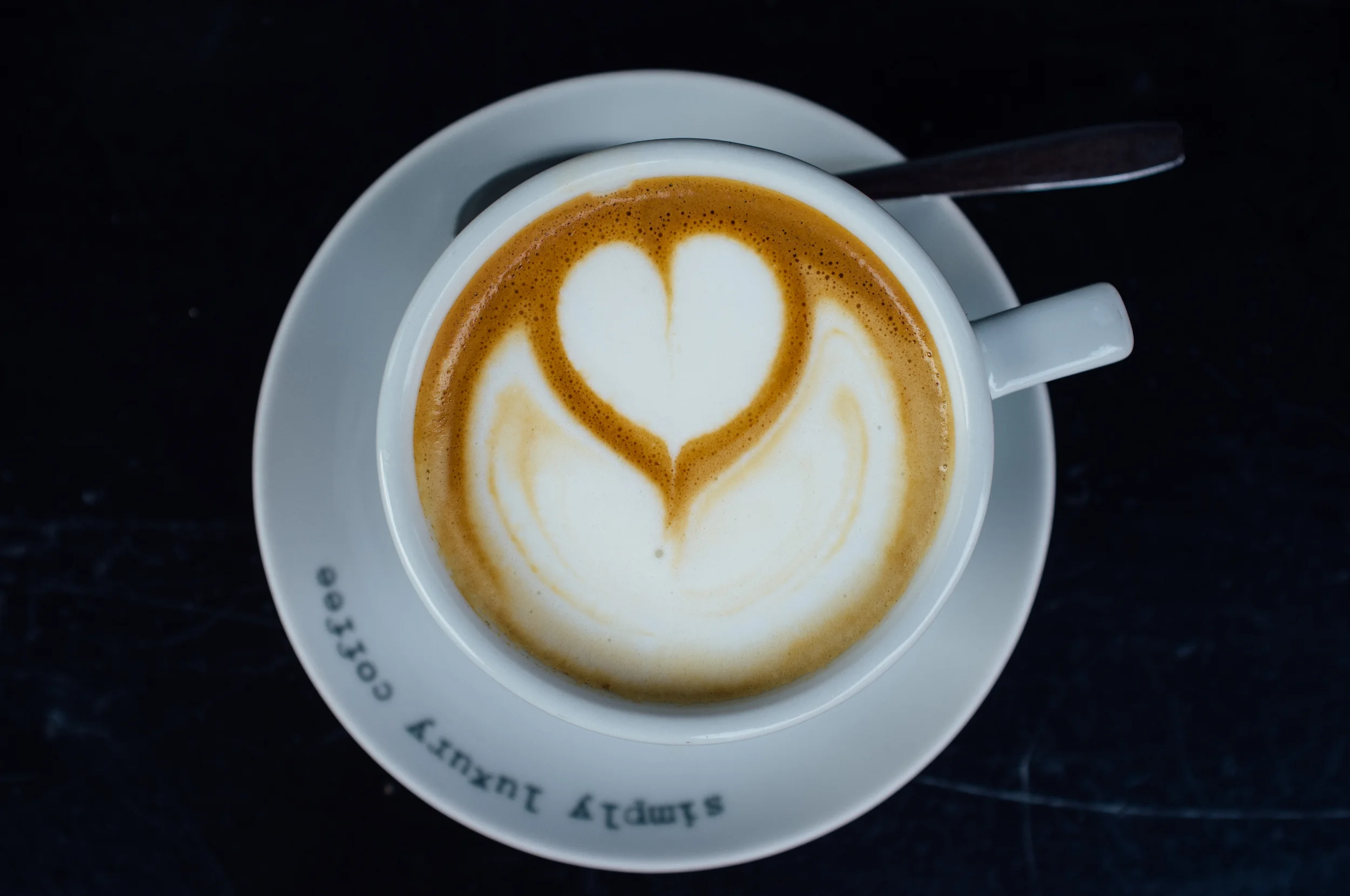 A cappuccino at Eli's Caffe