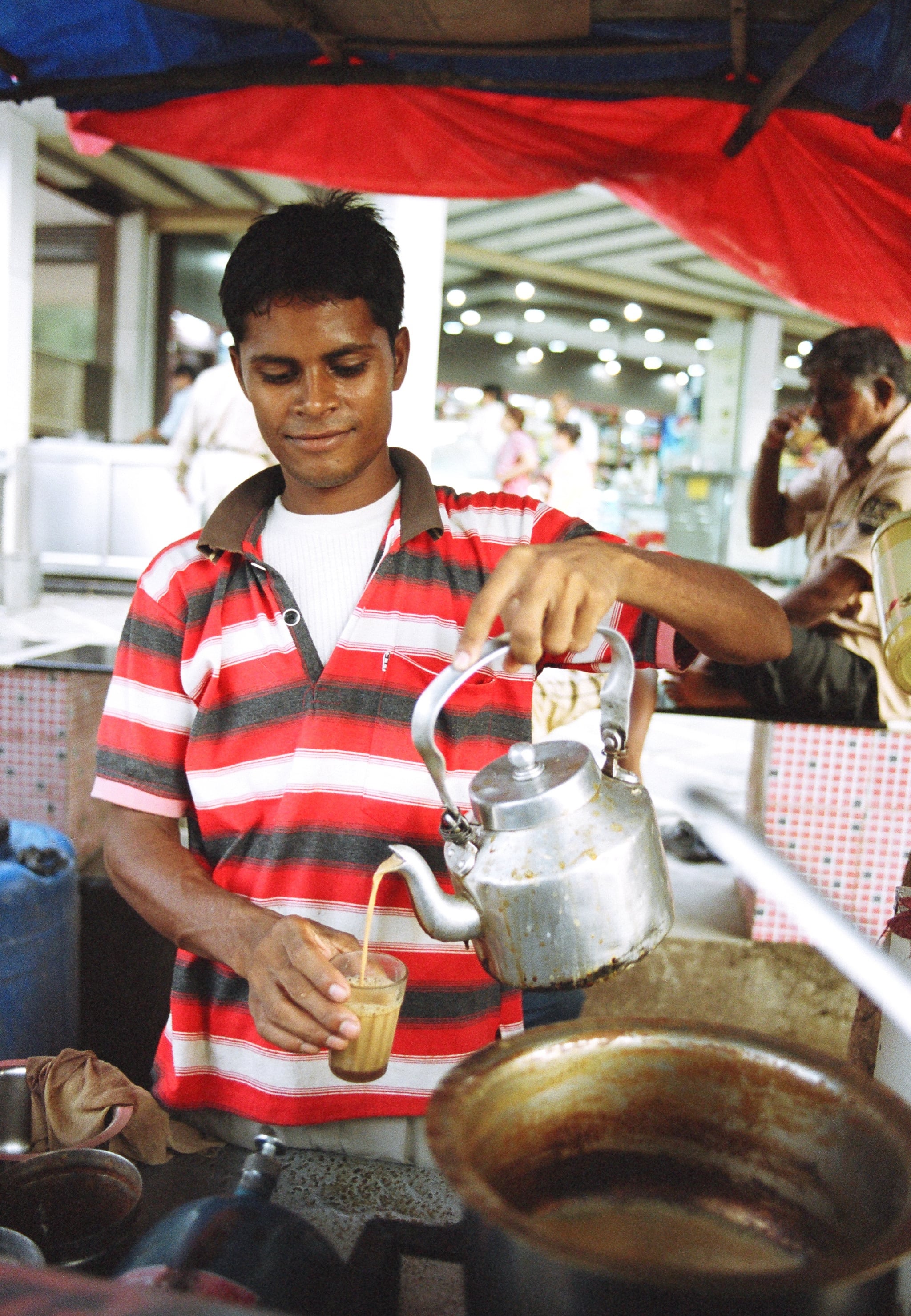 Chai stall in Bombay