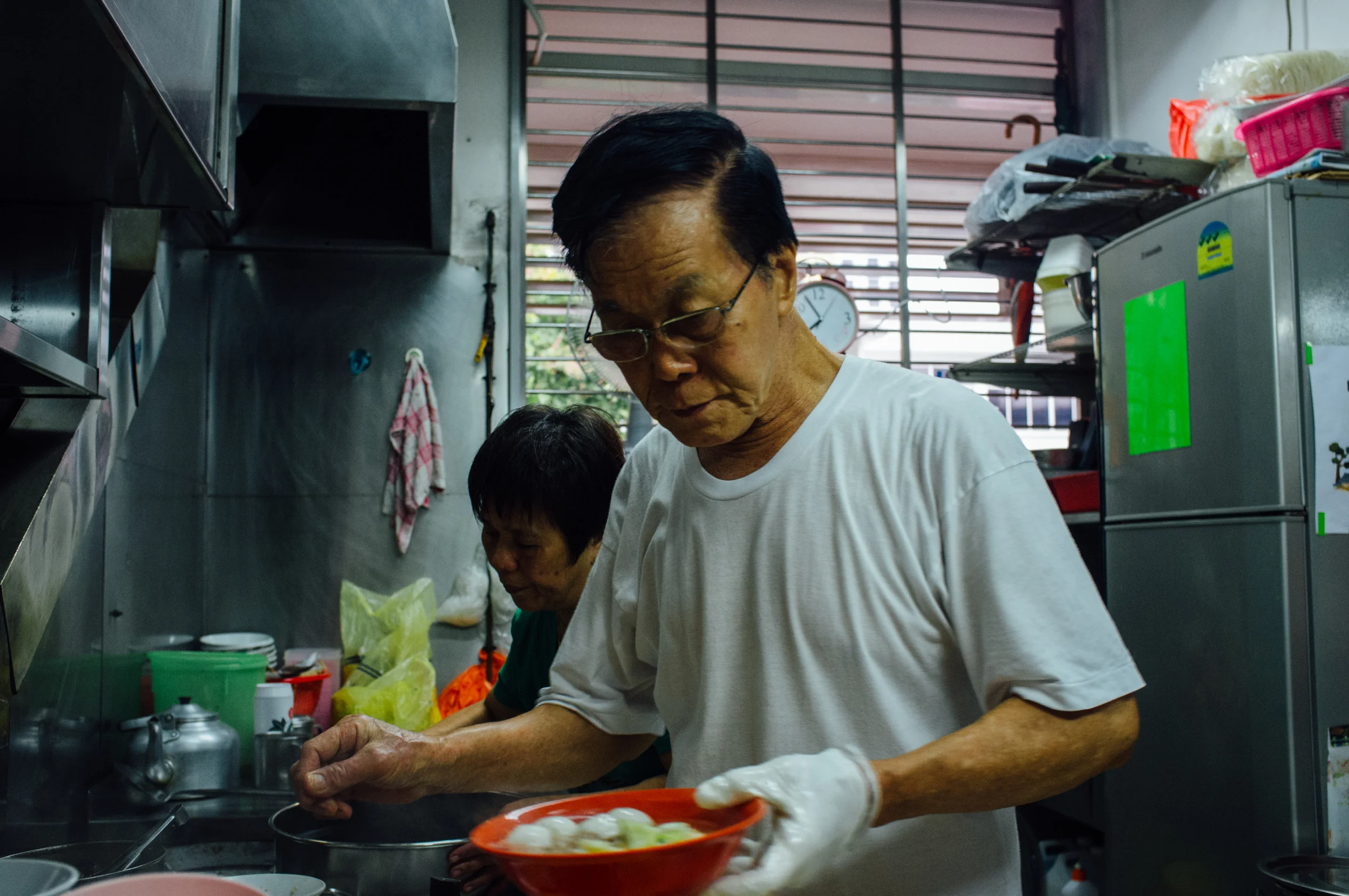 Prem's favorite fish ball noodles uncle, Tiong Bahru Food Centre
