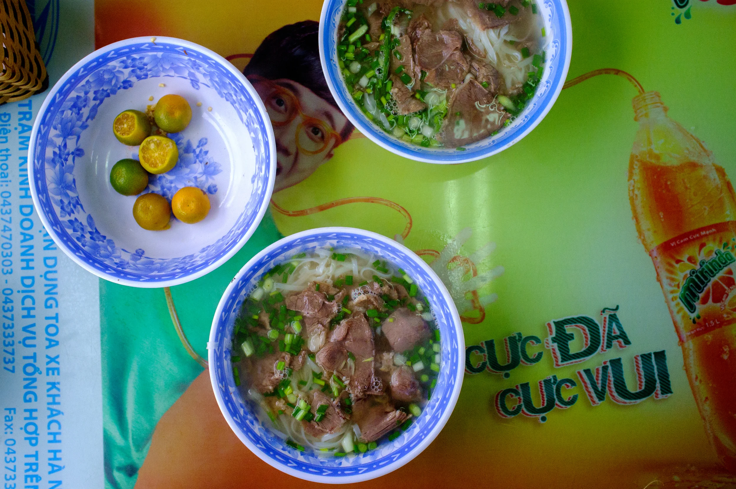 Phở bò for breakfast