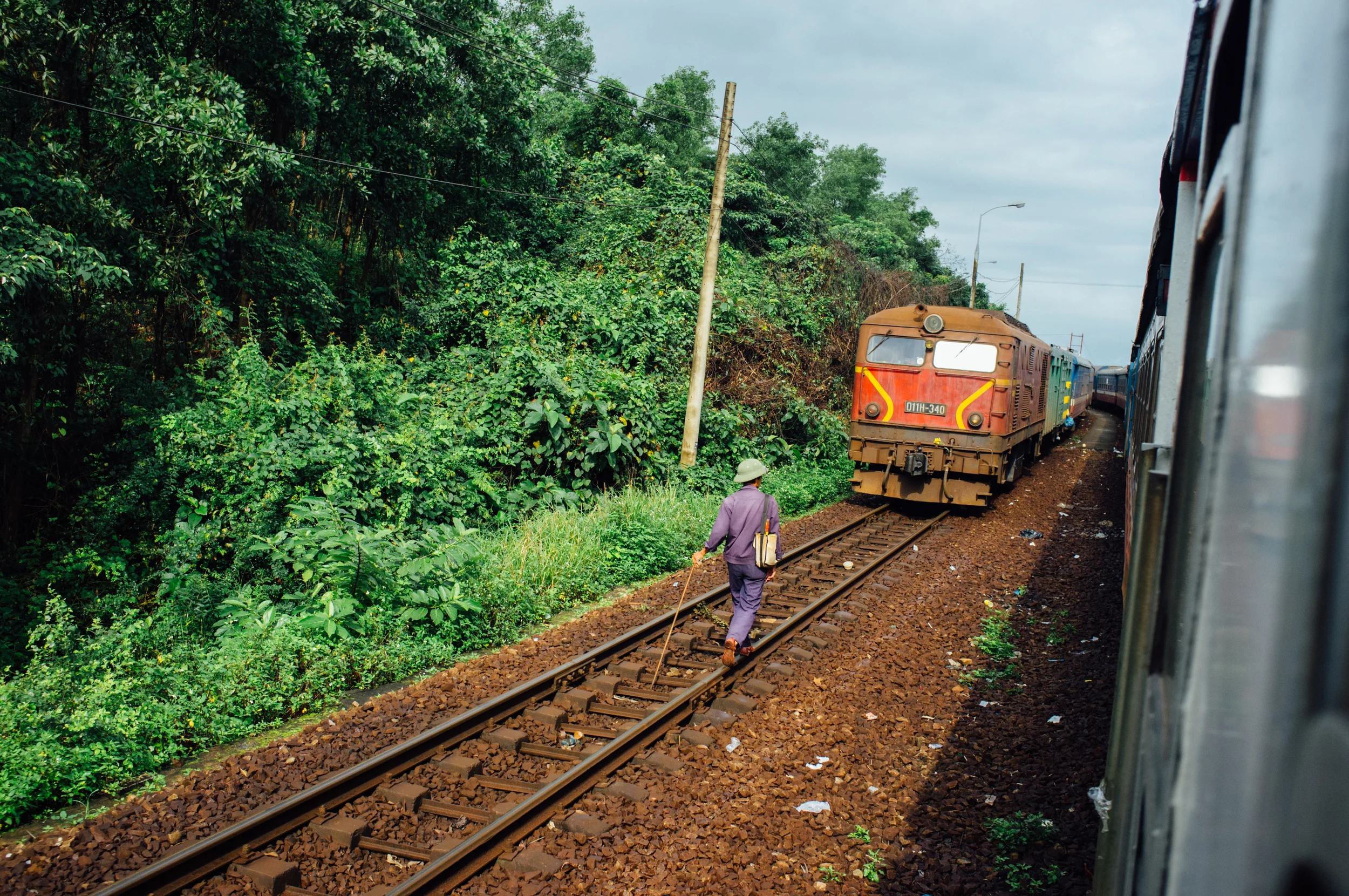 Walking the tracks