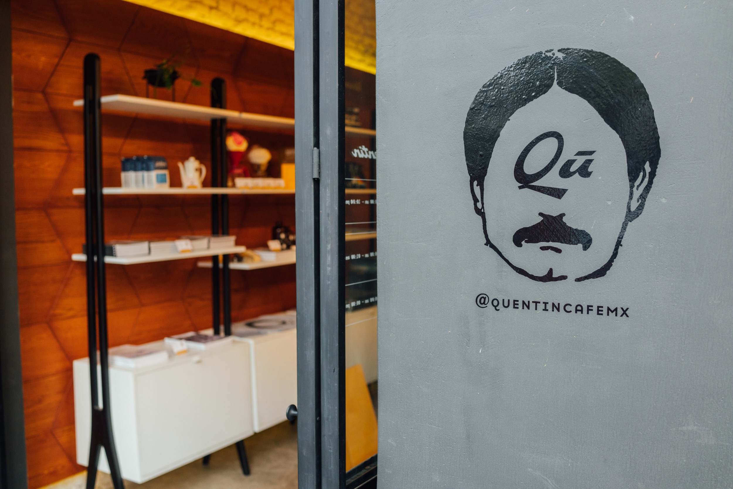 Quentin Café on Álvaro Obregón in Roma