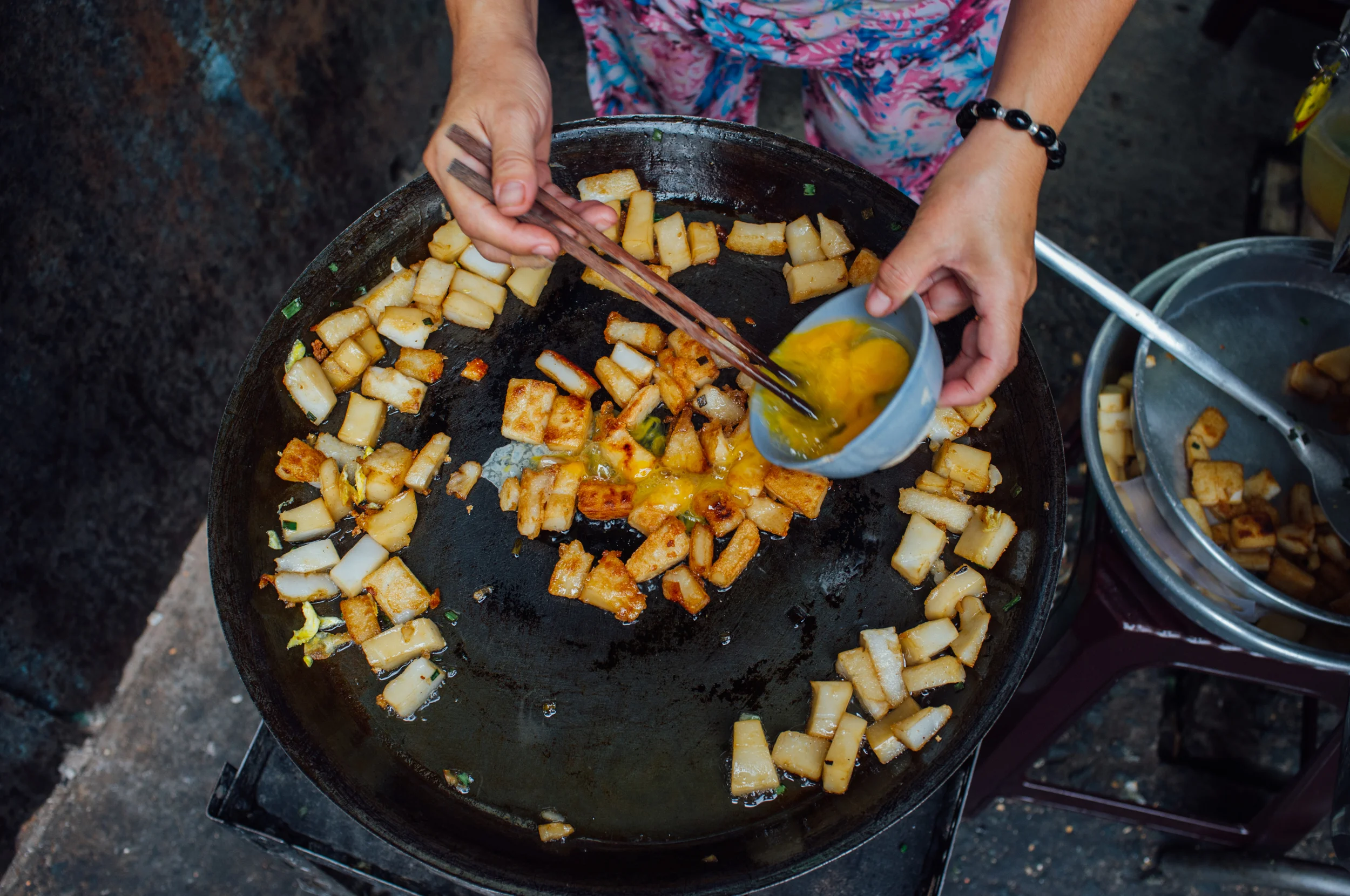 Preparing b ột c hiên