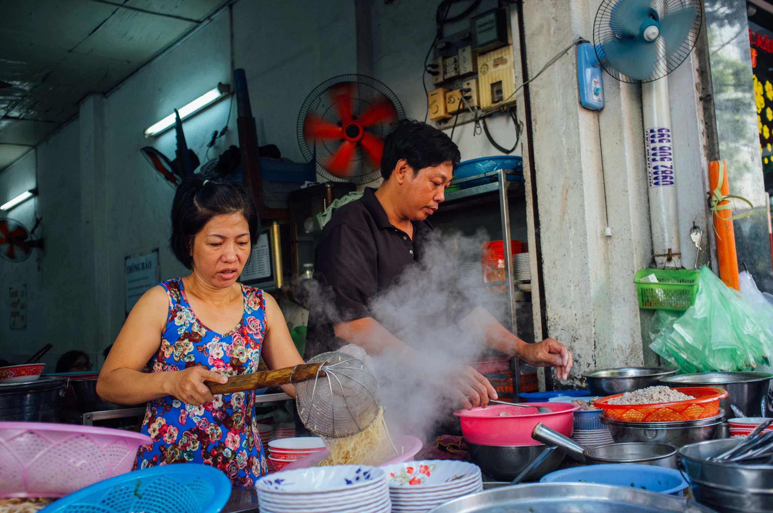 The operation at Hủ Tiếu Mì Thập Cẩm