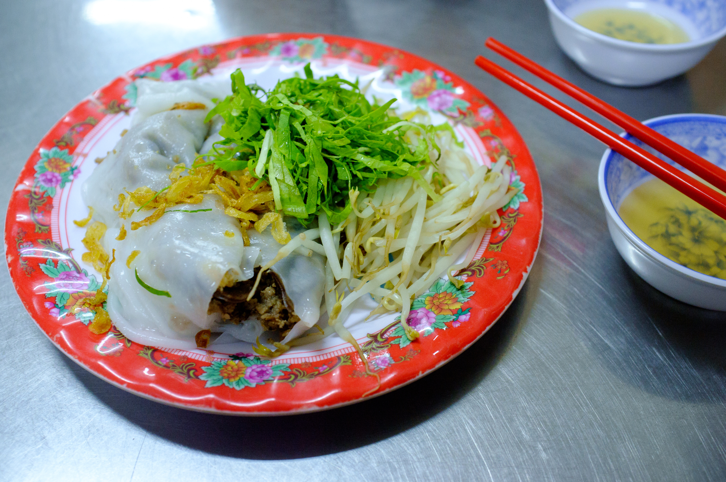 Bánh cuốn for breakfast