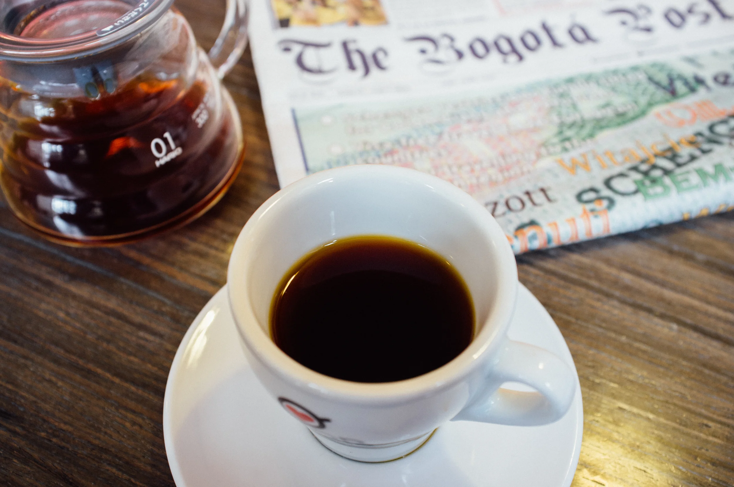 One last coffee at Amor Perfecto