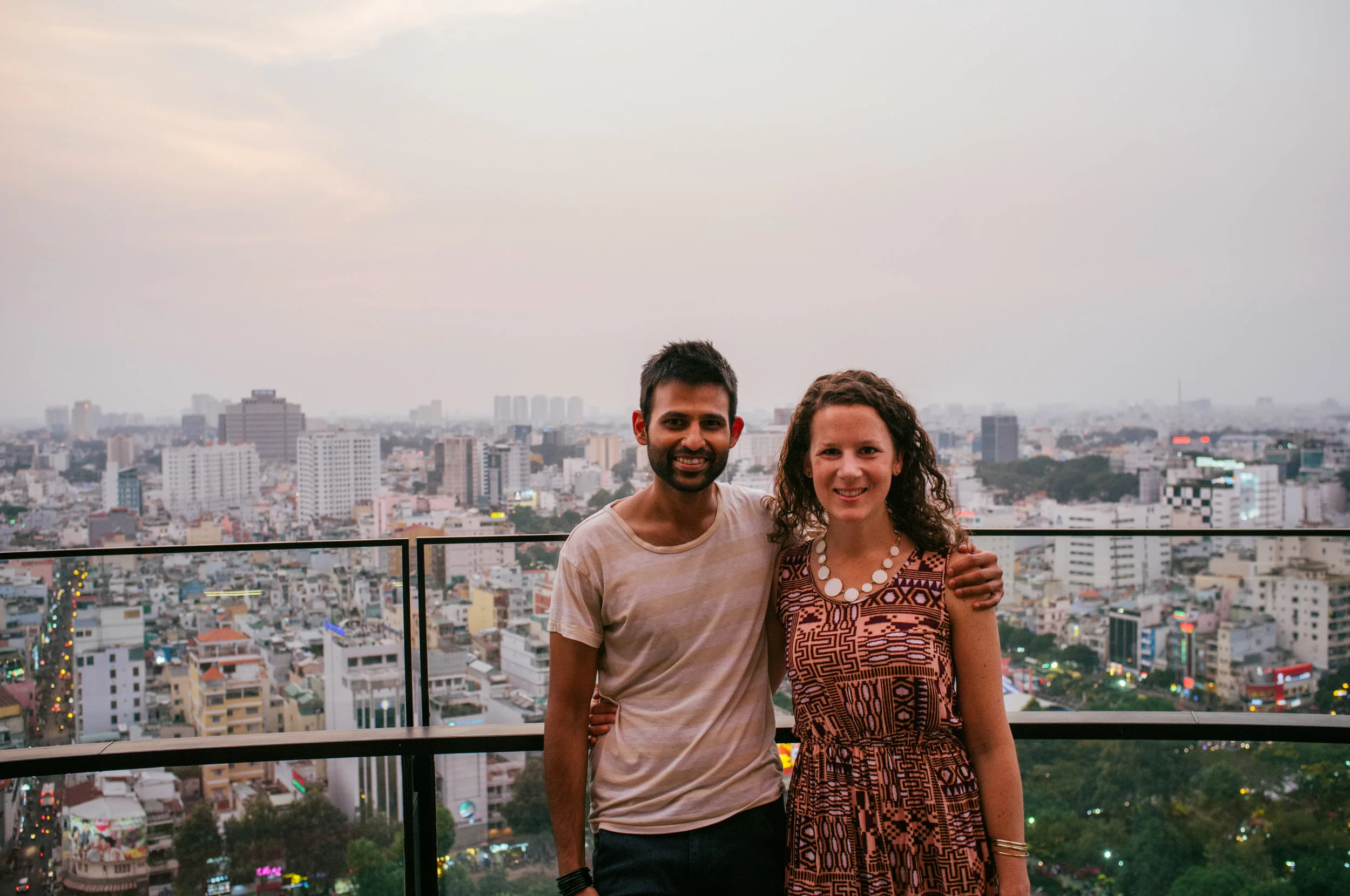 Overlooking Ho Chi Minh City, Vietnam, Feb 2016