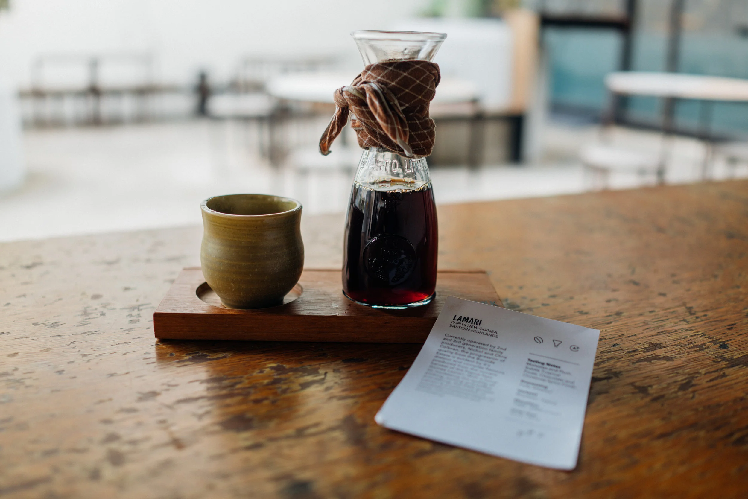 Lamari, a Single Origin Papua New Guinea at Chye Seng Huat Hardware Coffee Bar