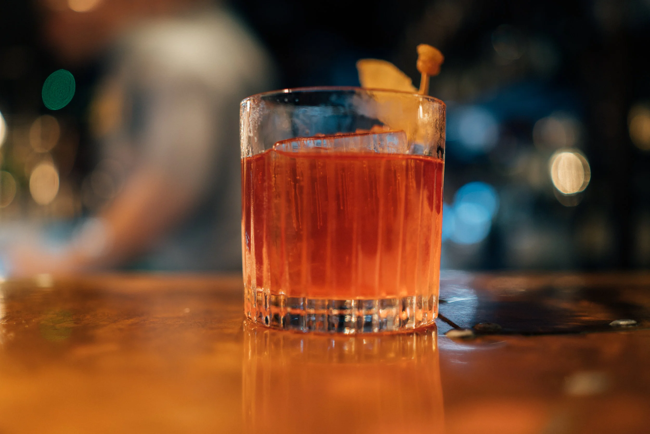 A take on Negroni at The Library