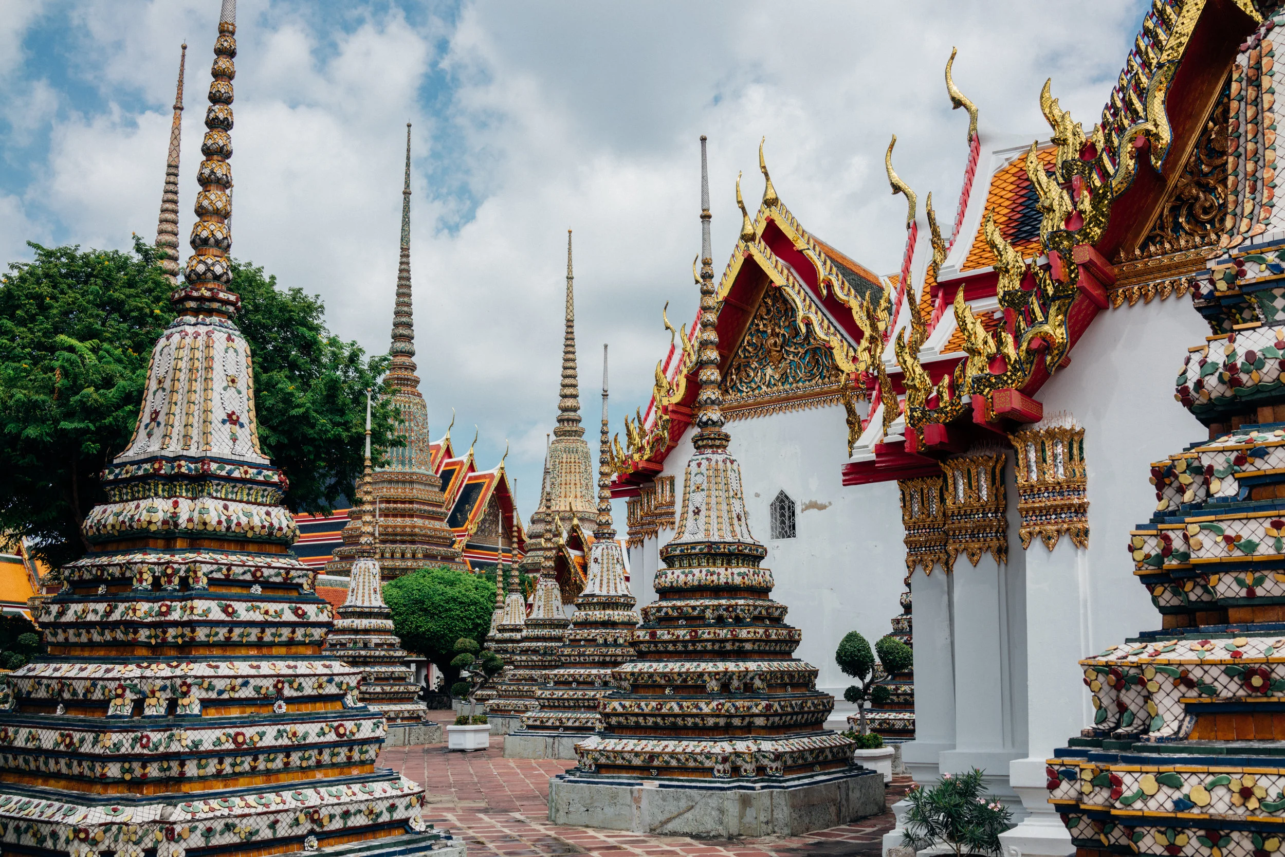 Wat Pho, a Buddhist temple complex in Bangkok