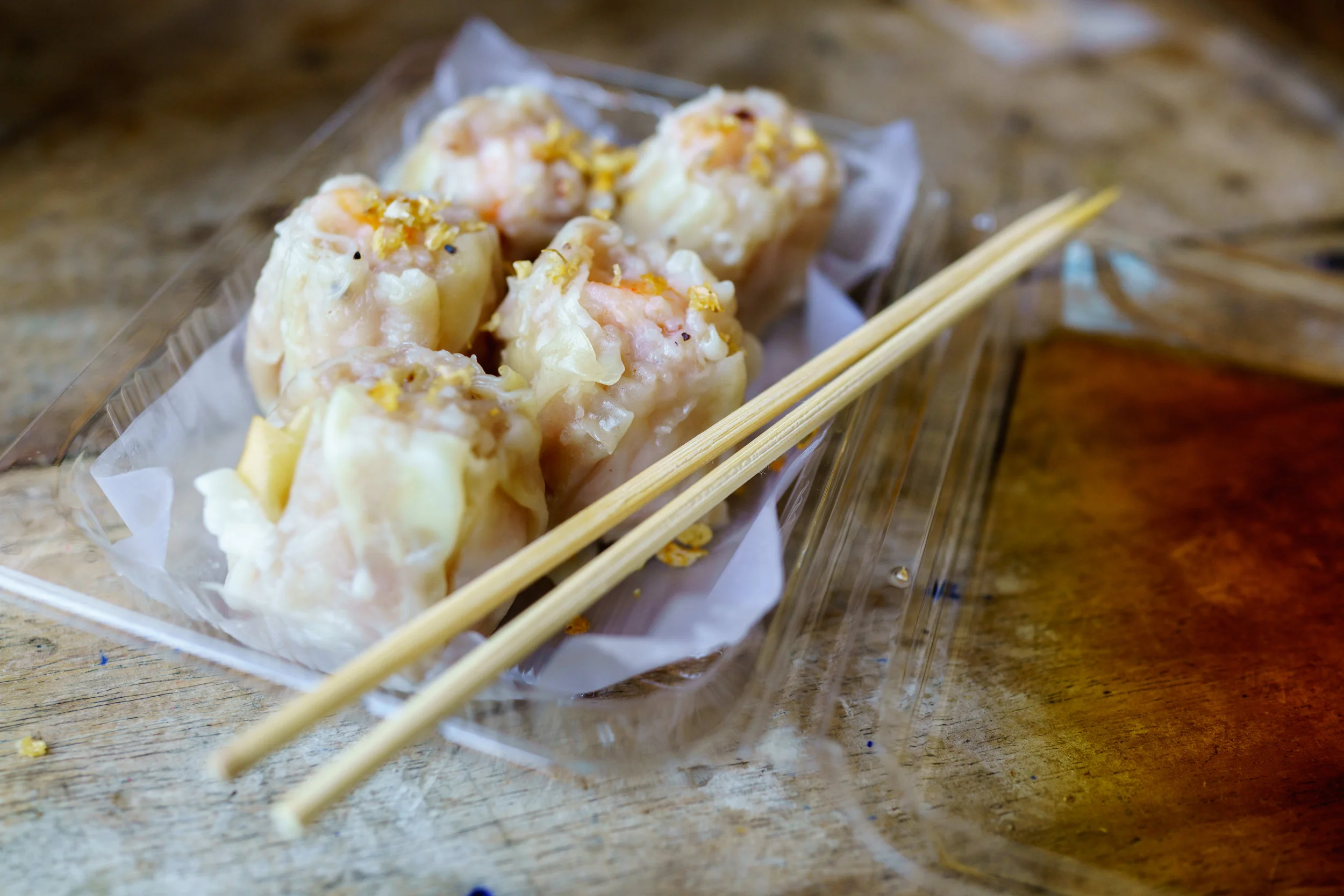 Pork and shrimp dumplings - quick and delicious