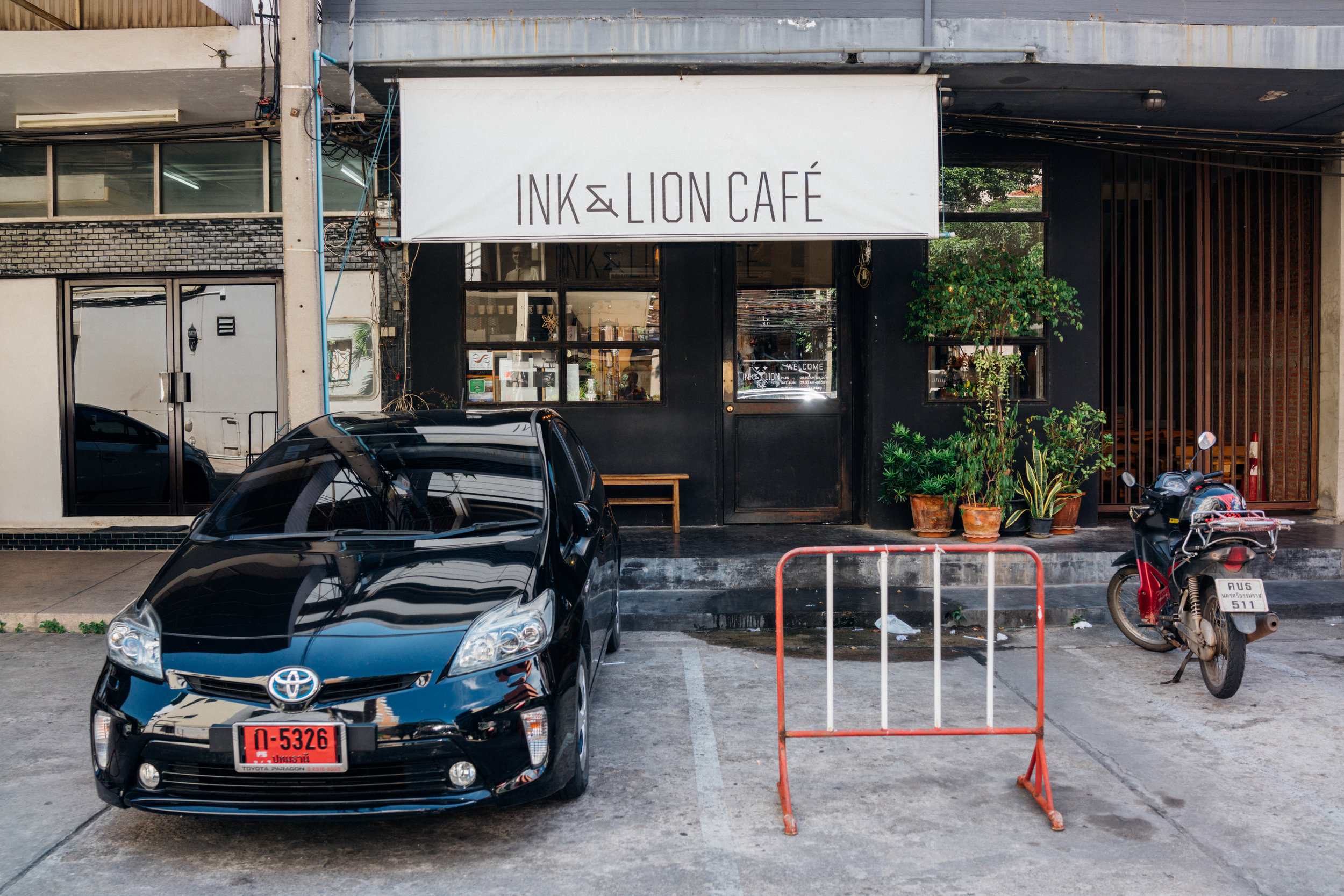 Ink &amp; Lion exterior, in Bangkok