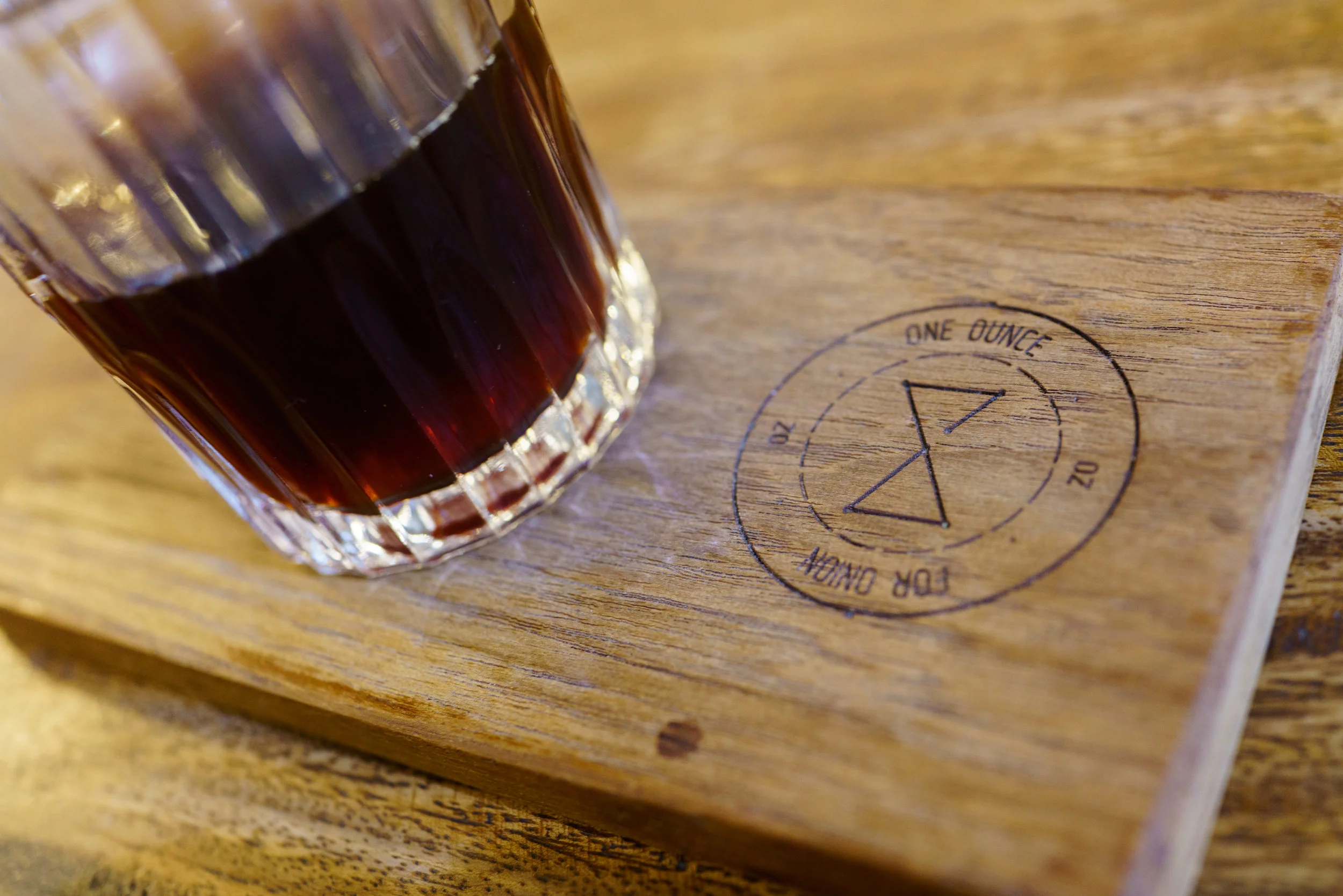 A pourover at One Ounce for Onion in Bangkok