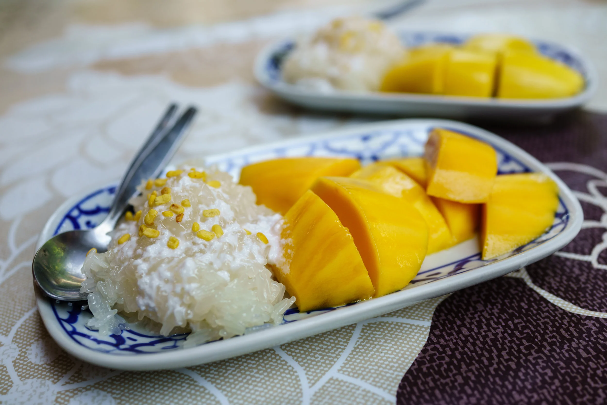 One of our favorites, mango sticky rice