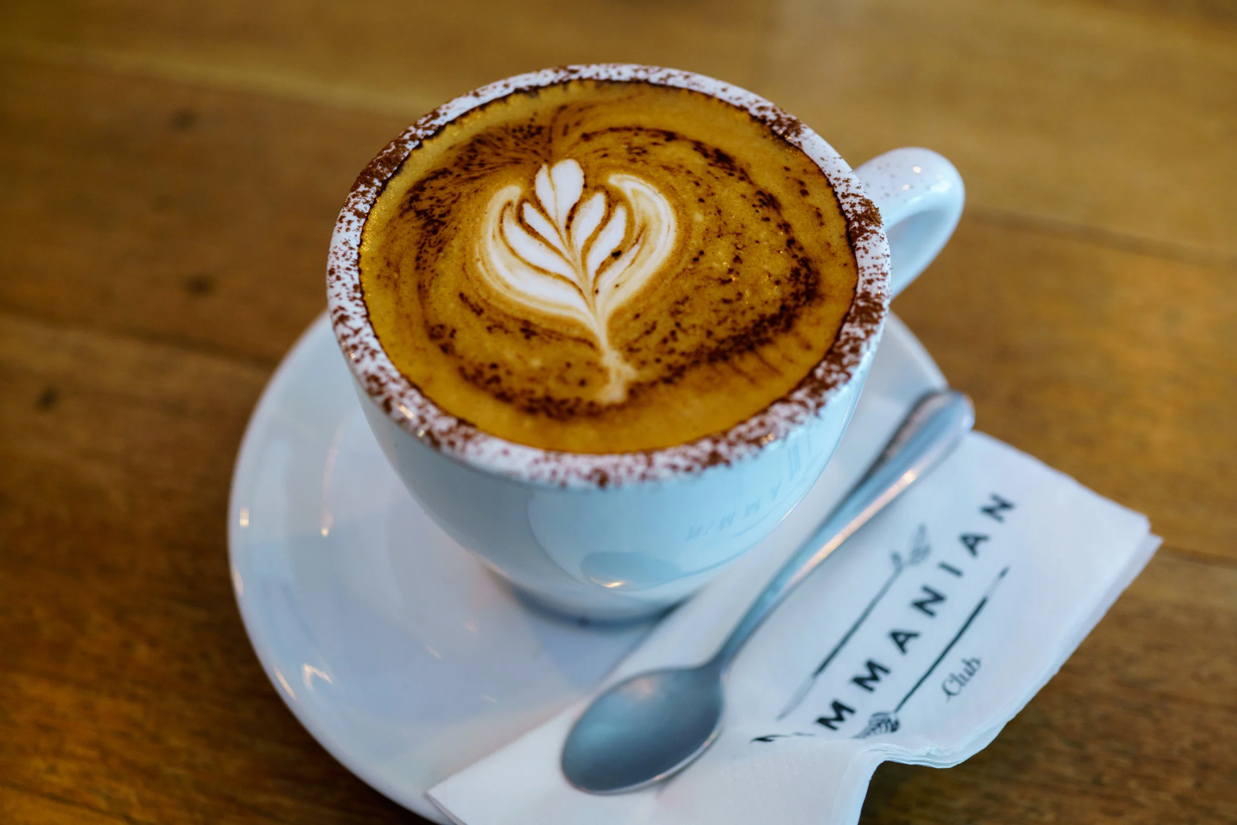 A Flat White at Nimmanian Club