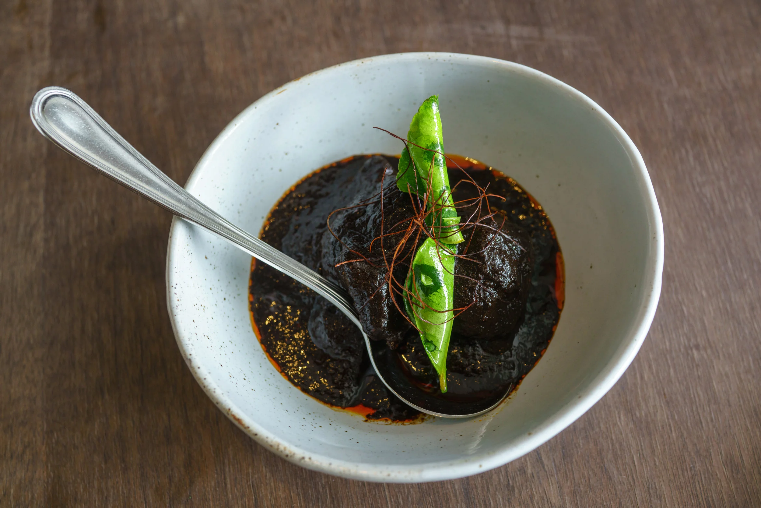 The Buah Keluak at Candlenut with wagyu beef from Australia's Rangers Valley