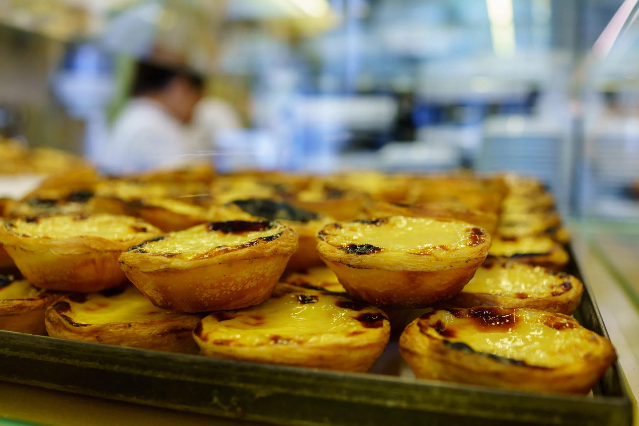 Glorious pastéis de nata at Manteigaria Fábrica de Pastéis de Nata 