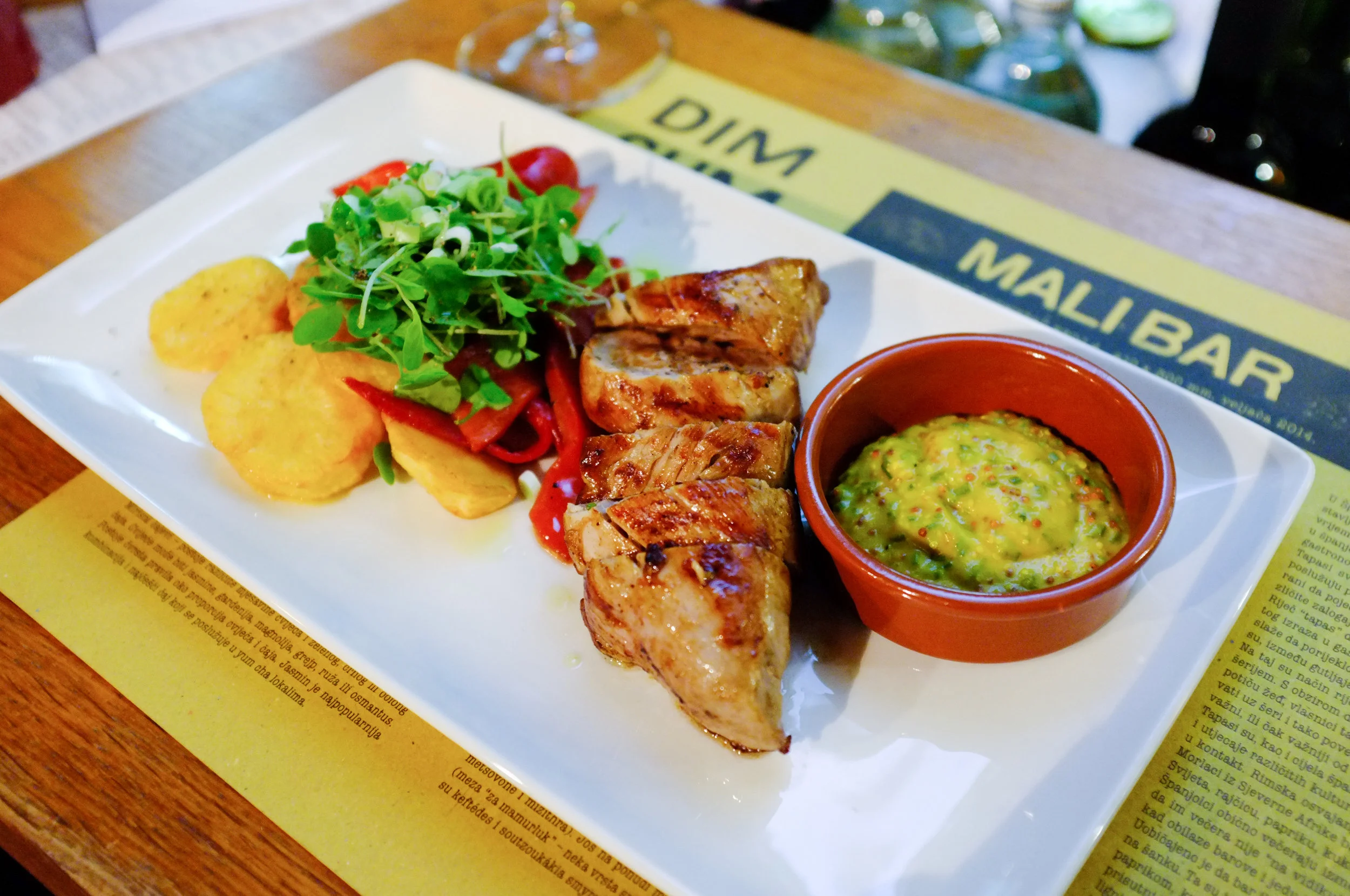 Iberian pork at Mali Bar