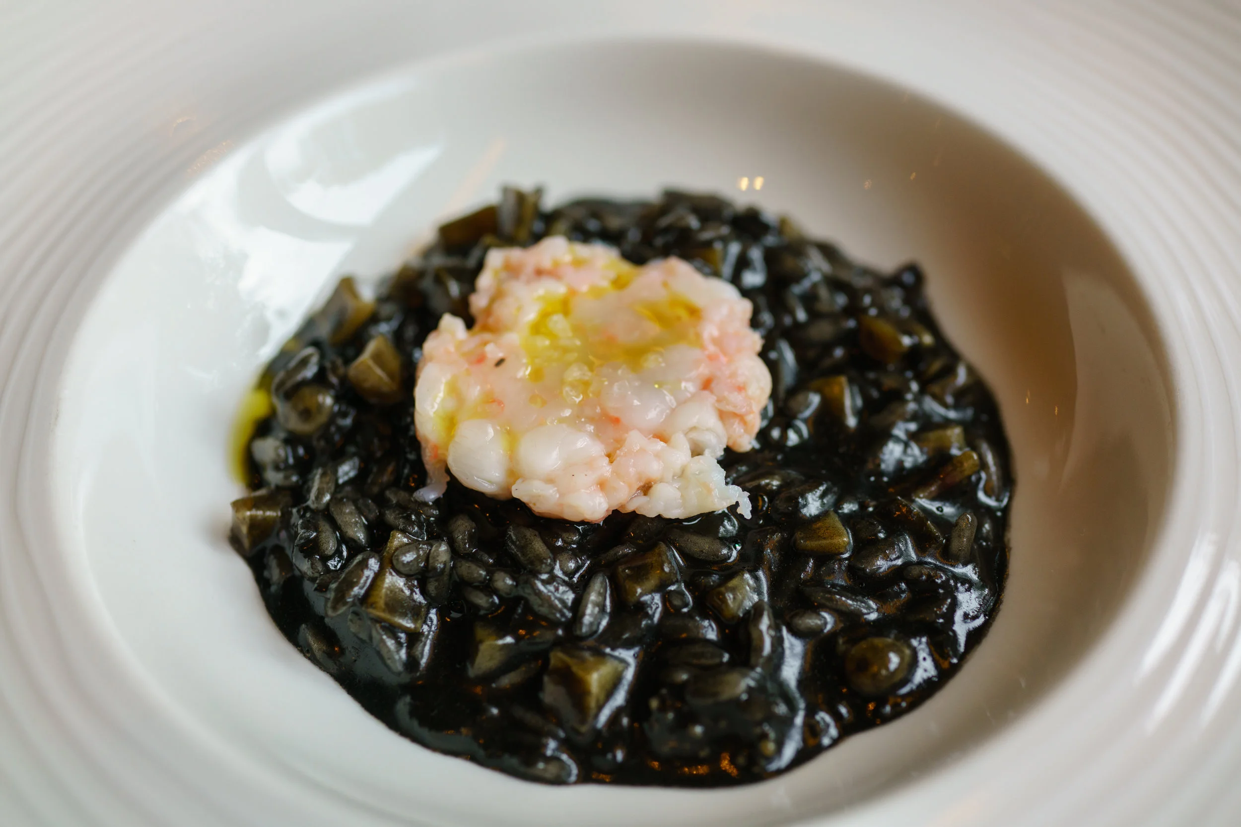Squid Ink risotto