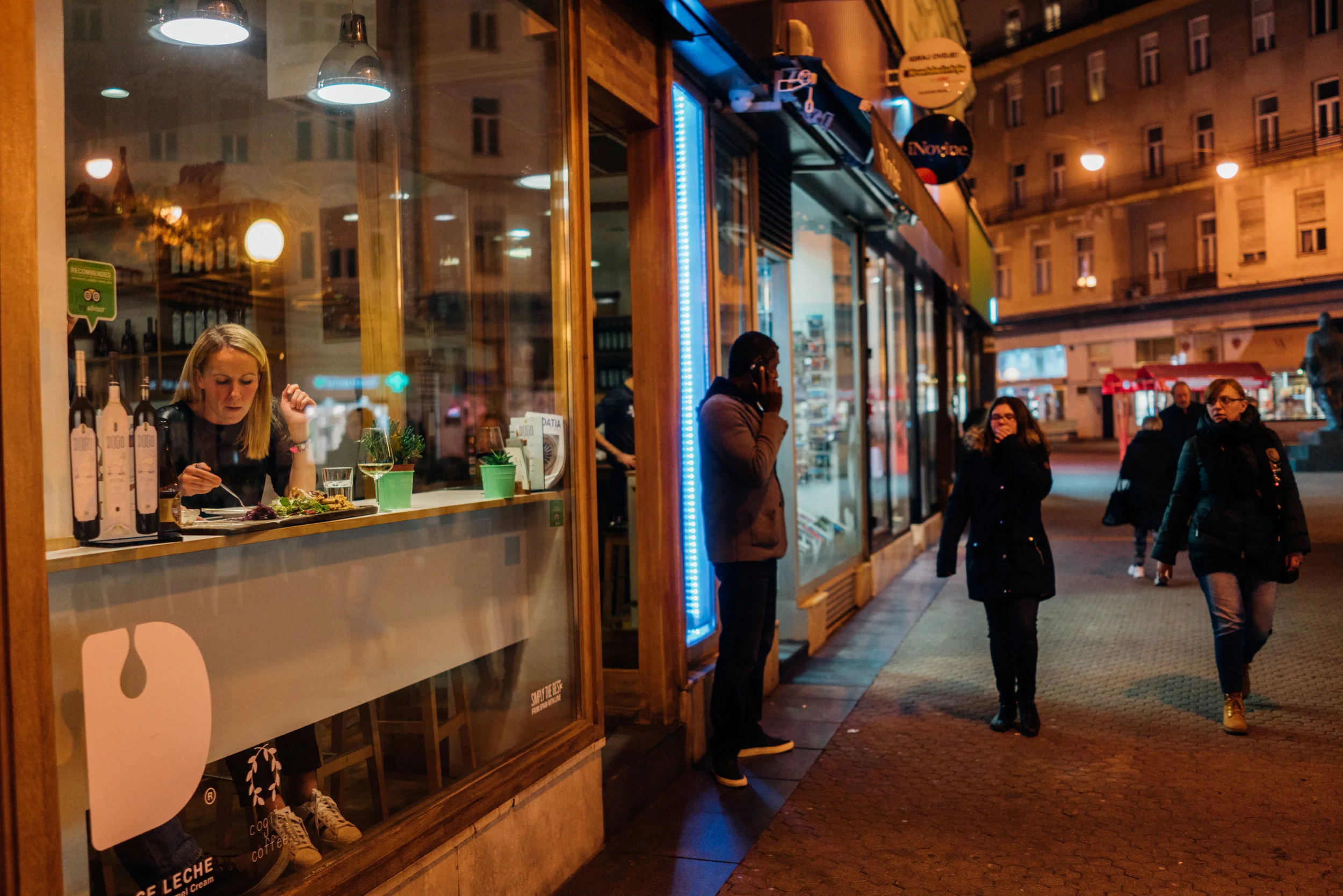 Mundoaka on Petrinjska street in Zagreb