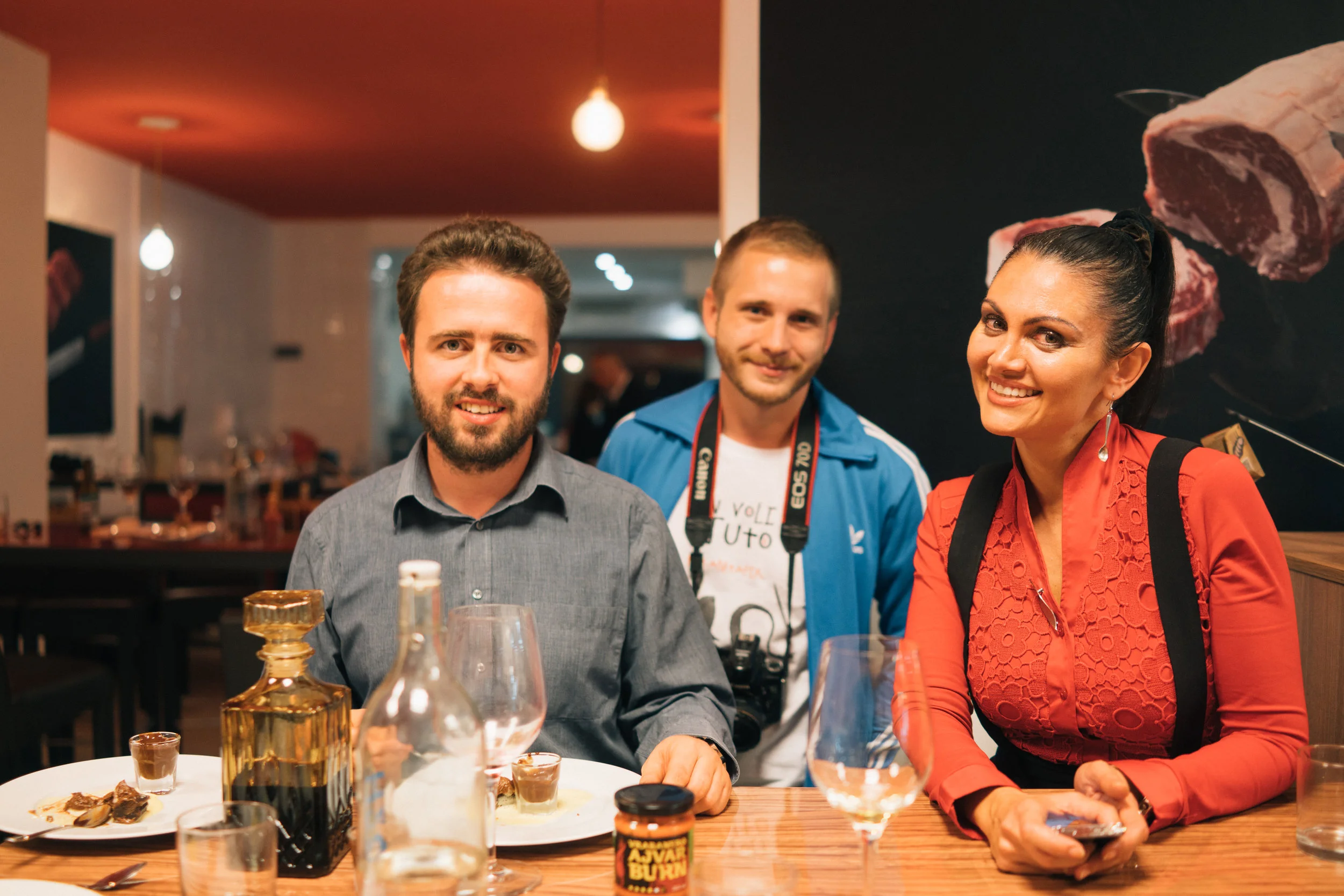 With friends at Beef Shop in Zagreb